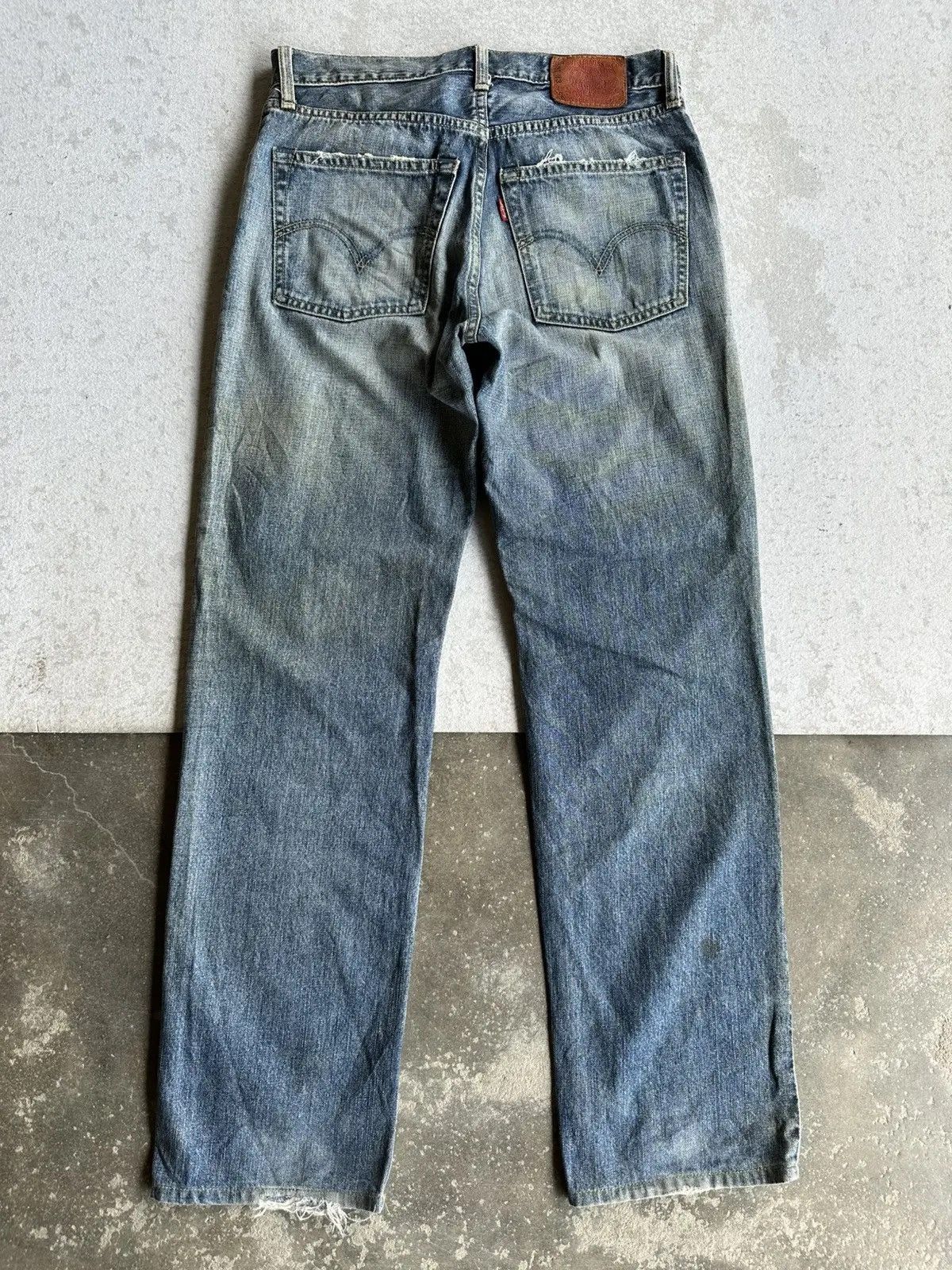 Levi's 🍁 SEND OFFERS 🍁 LEVI’S 502 Distressed Denim LEVIS Pants Size US 30 / EU 46 - 12 Thumbnail