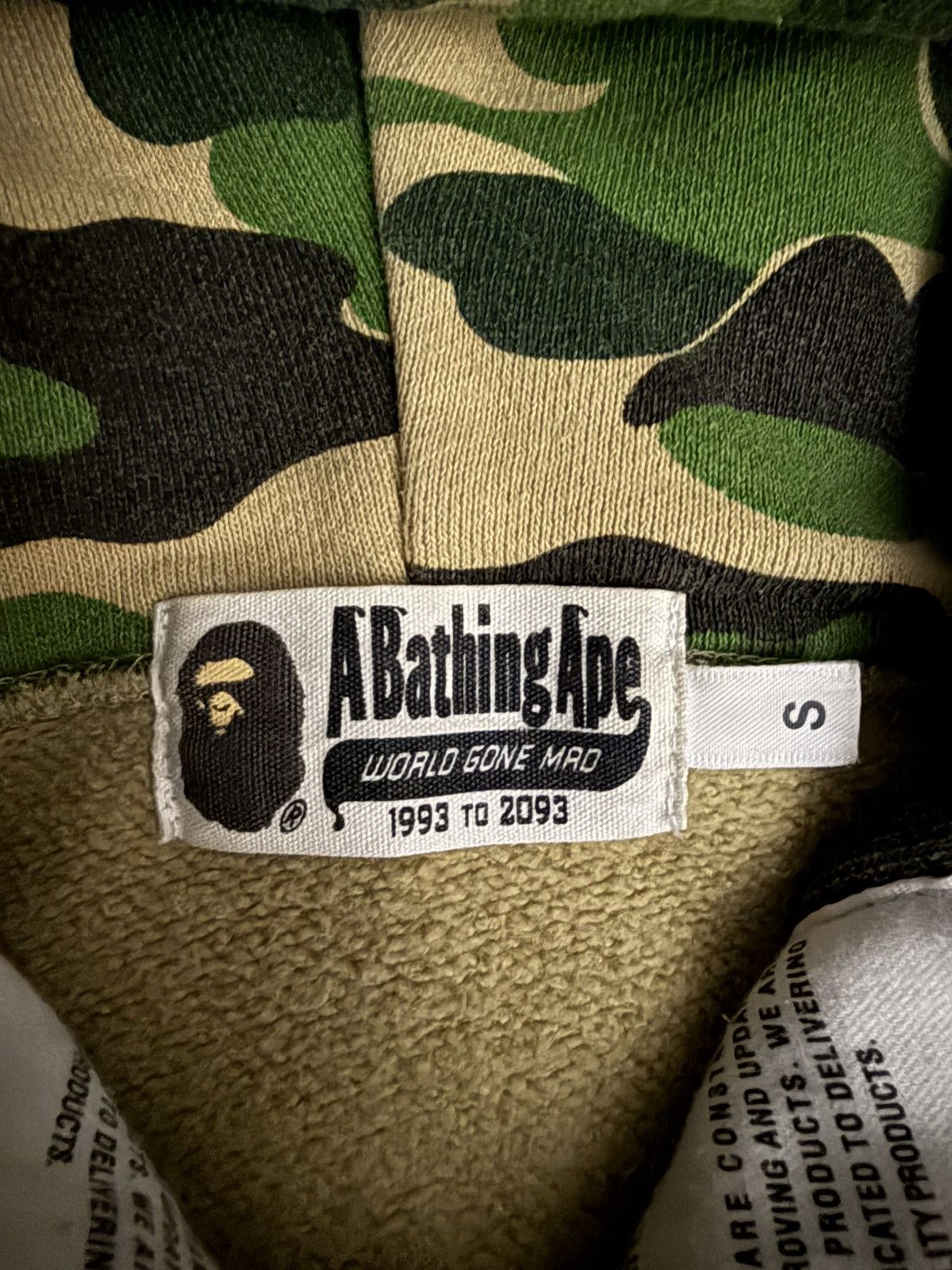 Bape BAPE STA TAPE FULL ZIP HOODIE Size US S / EU 44-46 / 1 - 3 Thumbnail