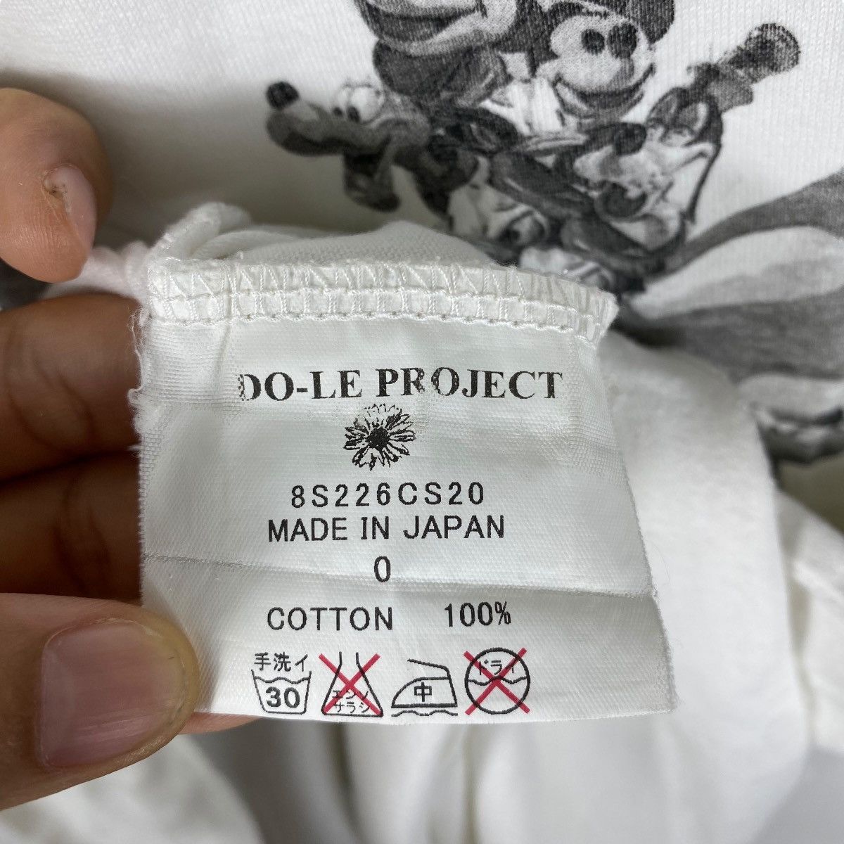 Beams Japan BEAMS x DISNEY Do-Le Project Graphic Women Tops Tee Shirt Size S / US 4 / IT 40 - 7 Thumbnail