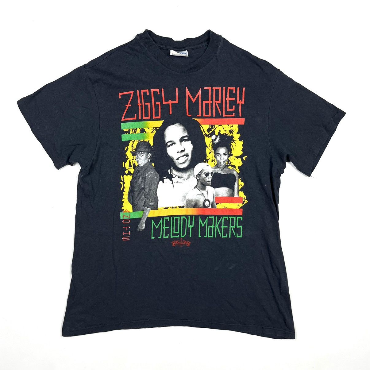 Rap Tees × Vintage Ziggy Marley And The Melody Makers One Bright Day World Tour Size US L / EU 52-54 / 3 - 1 Thumbnail