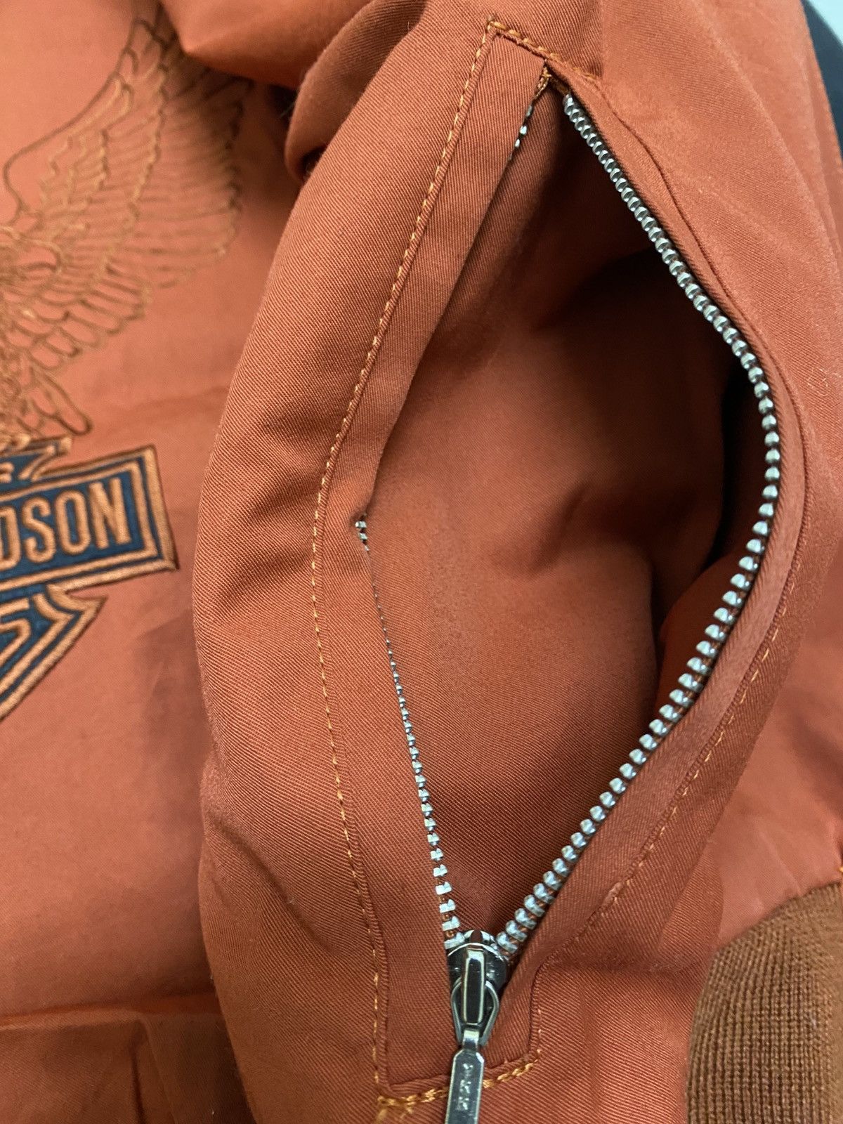 Harley Davidson HARLEY DAVIDSON Reverseable Bomber Jacket Big Logo Size US M / EU 48-50 / 2 - 19 Thumbnail