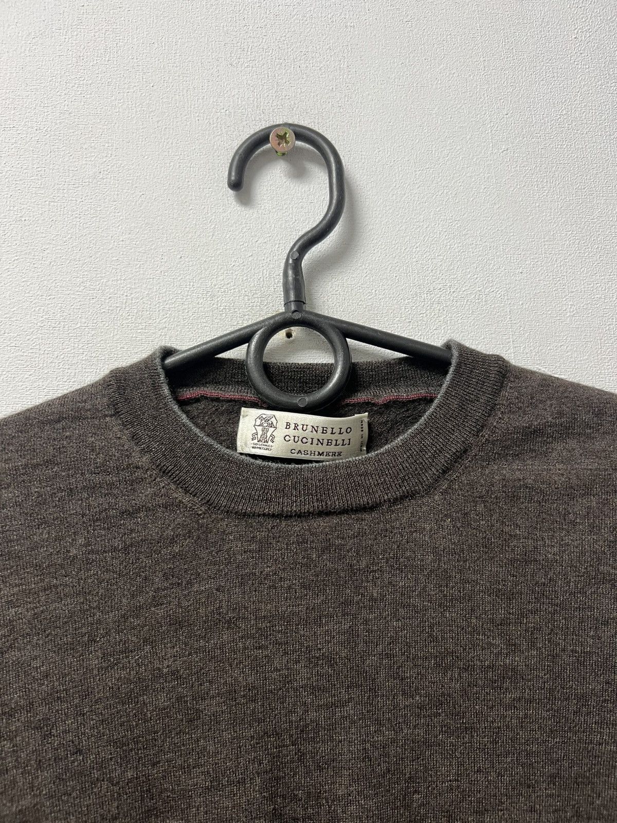 Brunello Cucinelli Mens Brunello Cucinelli Cashmere Sweater With Half Zip Size US M / EU 48-50 / 2 - 2 Thumbnail