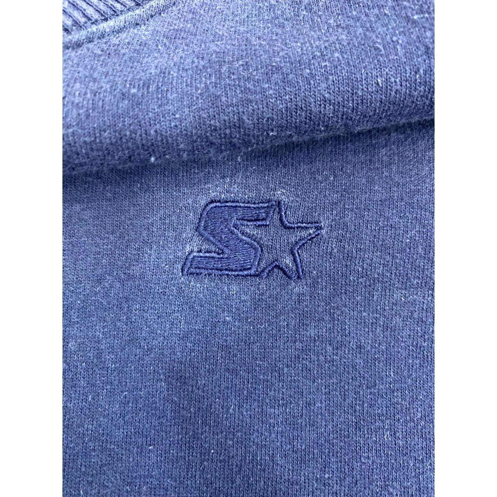 Starter Starter Heavyweight Sweatshirt Pro 80 XL Navy Blue Men Sweatshirt 90s Pullover Crew Neck Cotton Blend Size US XL / EU 56 / 4 - 4 Thumbnail