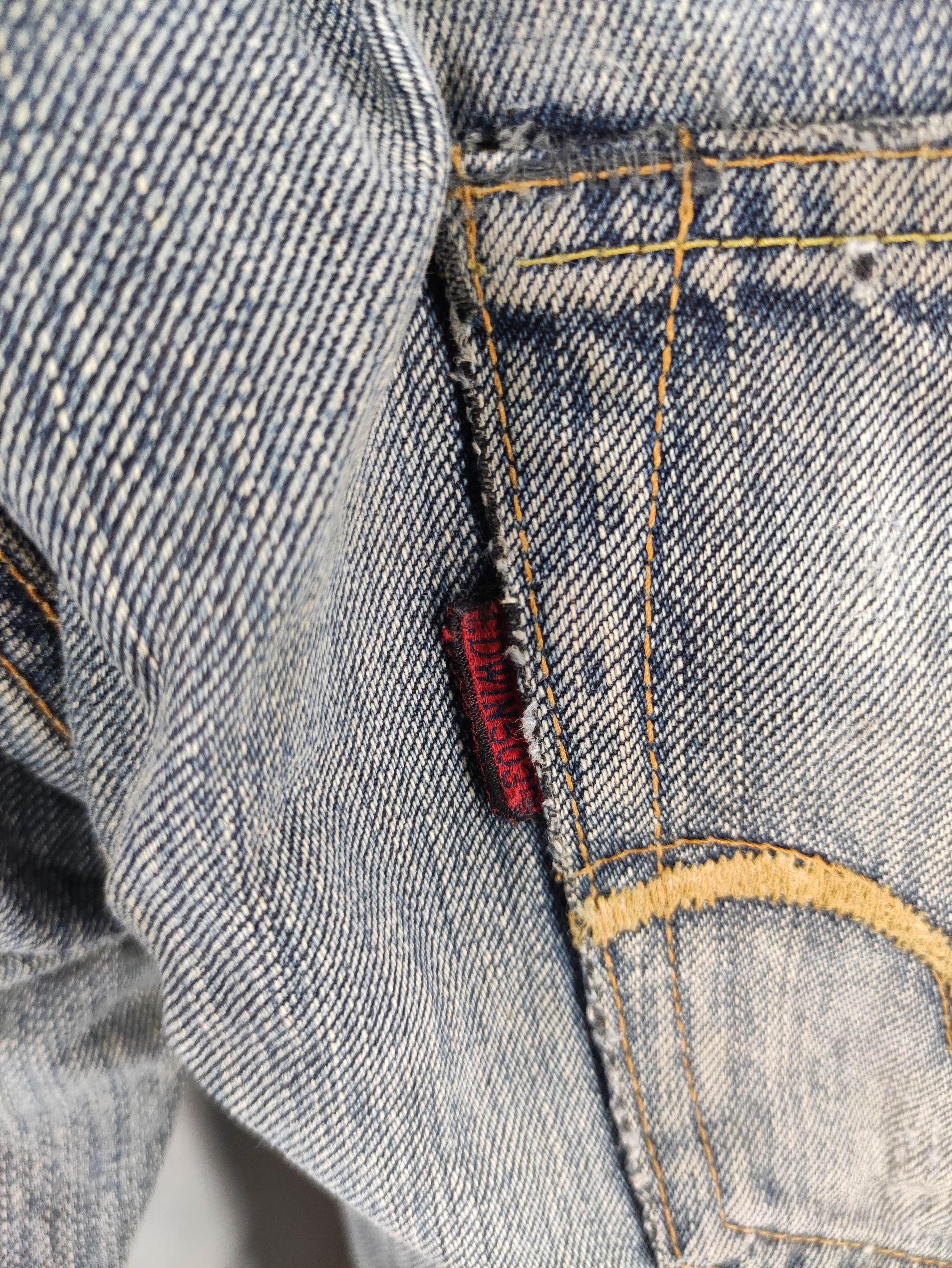 Edwin Vintage Edwin 503 Distressed Denim Jeans Flare Bootcut Size US 32 / EU 48 - 13 Thumbnail