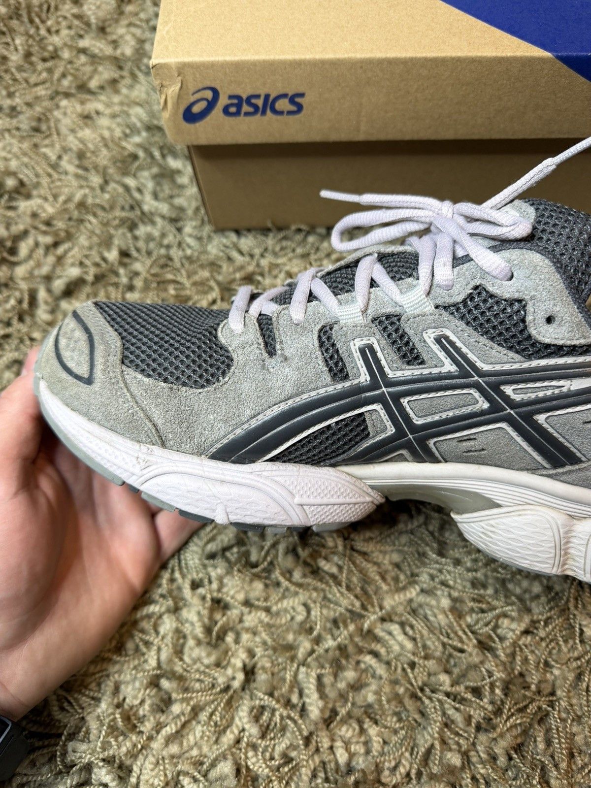 Asics ASICS Gel Nimbus 9 Size 9 Obsidian Grey / Clay Grey Size US 9 / EU 42 - 5 Thumbnail