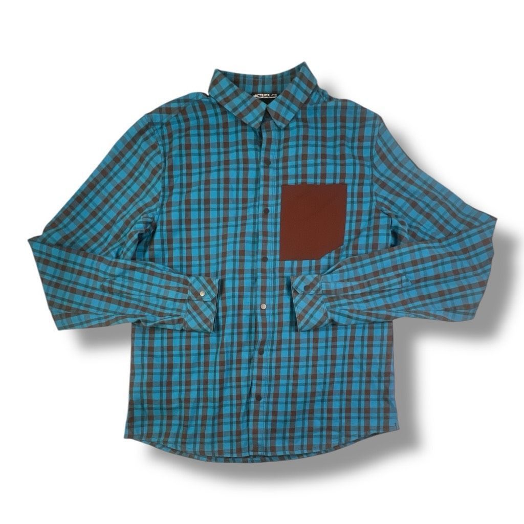Arc'teryx Arc’teryx Bernal Snap Button Plaid Shirt Size Medium Size US M / EU 48-50 / 2 - 1 Thumbnail