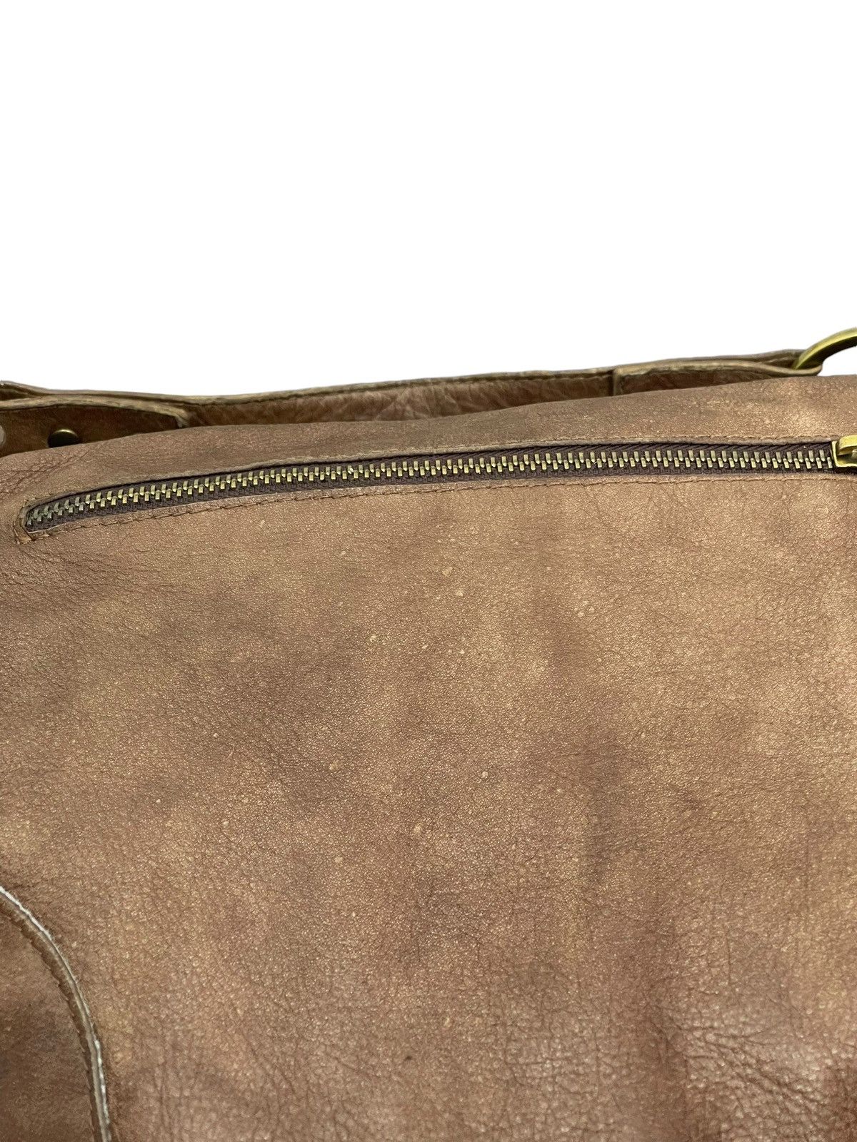 Leather Full Leather Limpronta Italy Tote Shoulder Bag 5🟩 Size ONE SIZE - 11 Thumbnail
