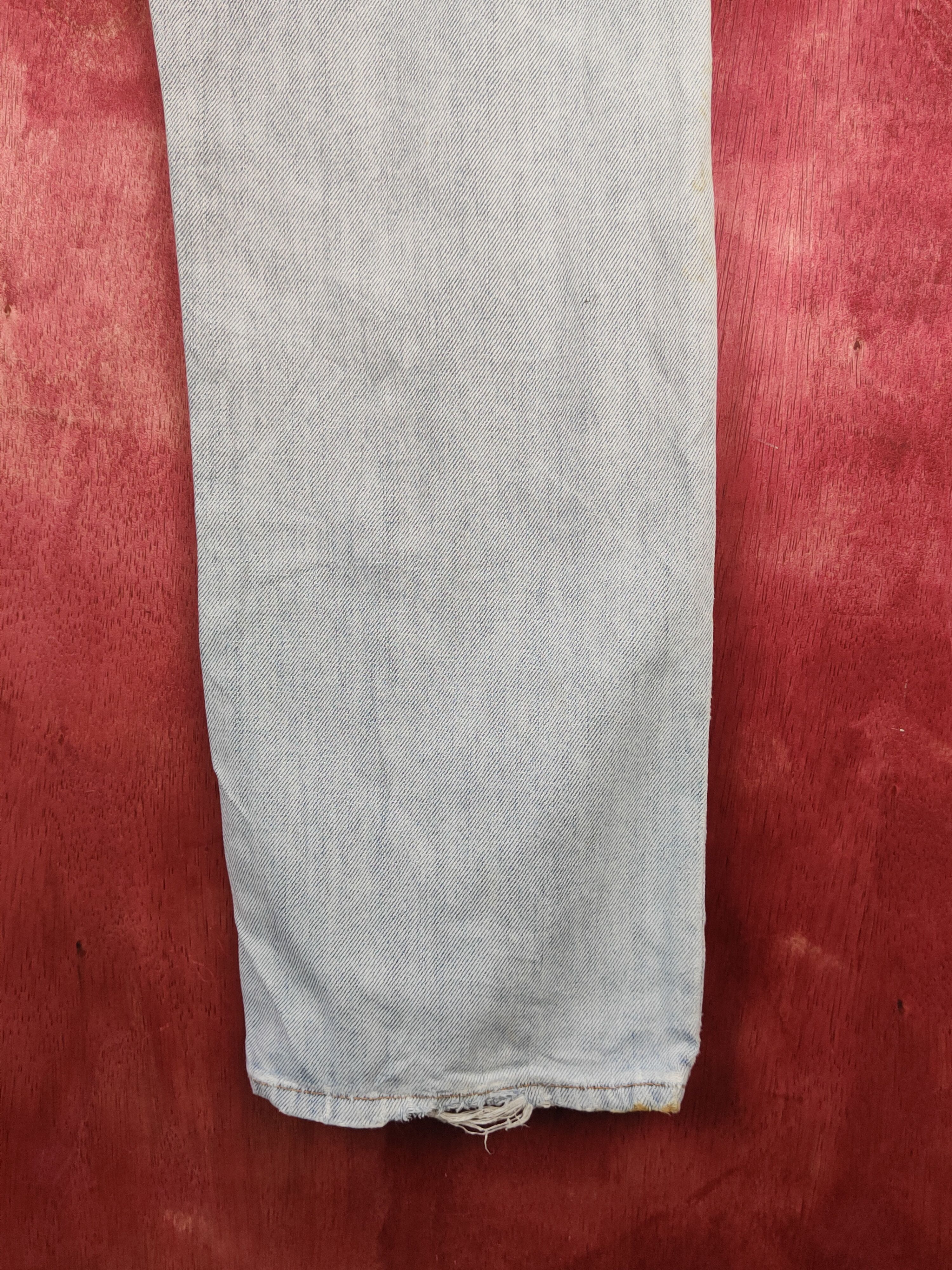 Gap GAP Blue Faded Distressed Ripped Jeans #1665 Size US 32 / EU 48 - 12 Thumbnail