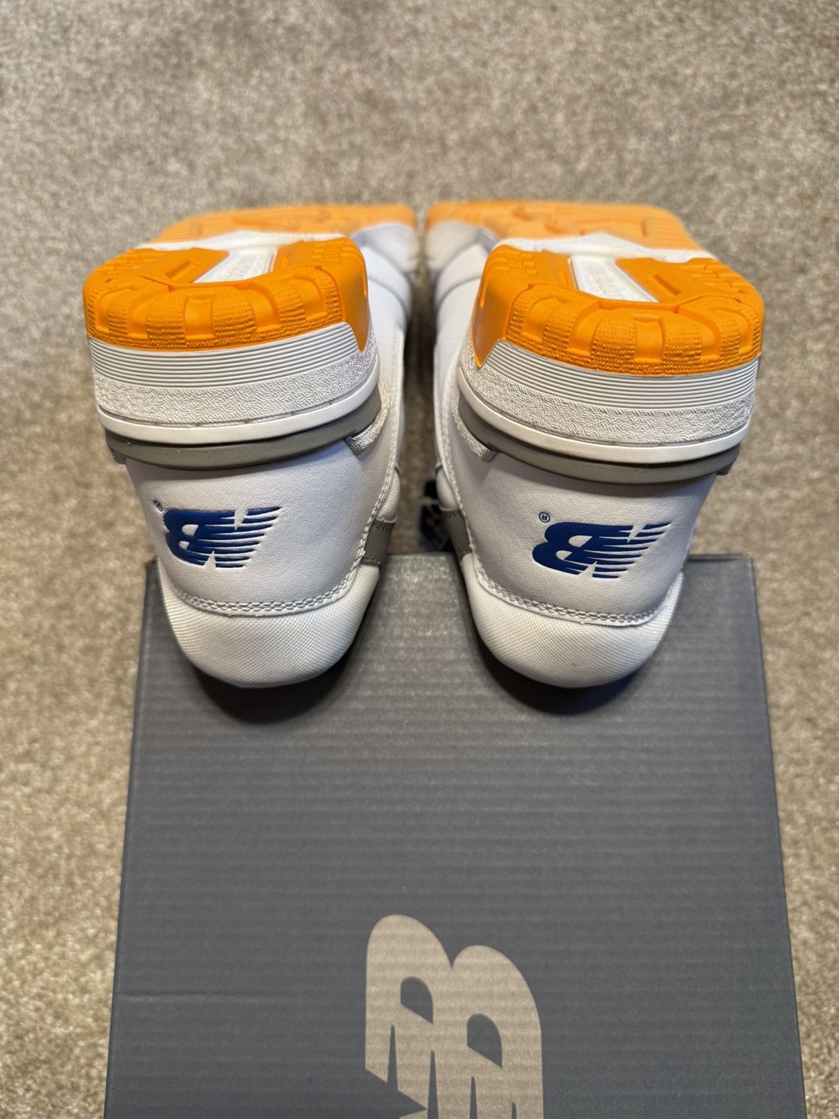 New Balance New Balance 550 “White Vibrant Orange” Size US 9.5 / EU 42-43 - 7 Thumbnail