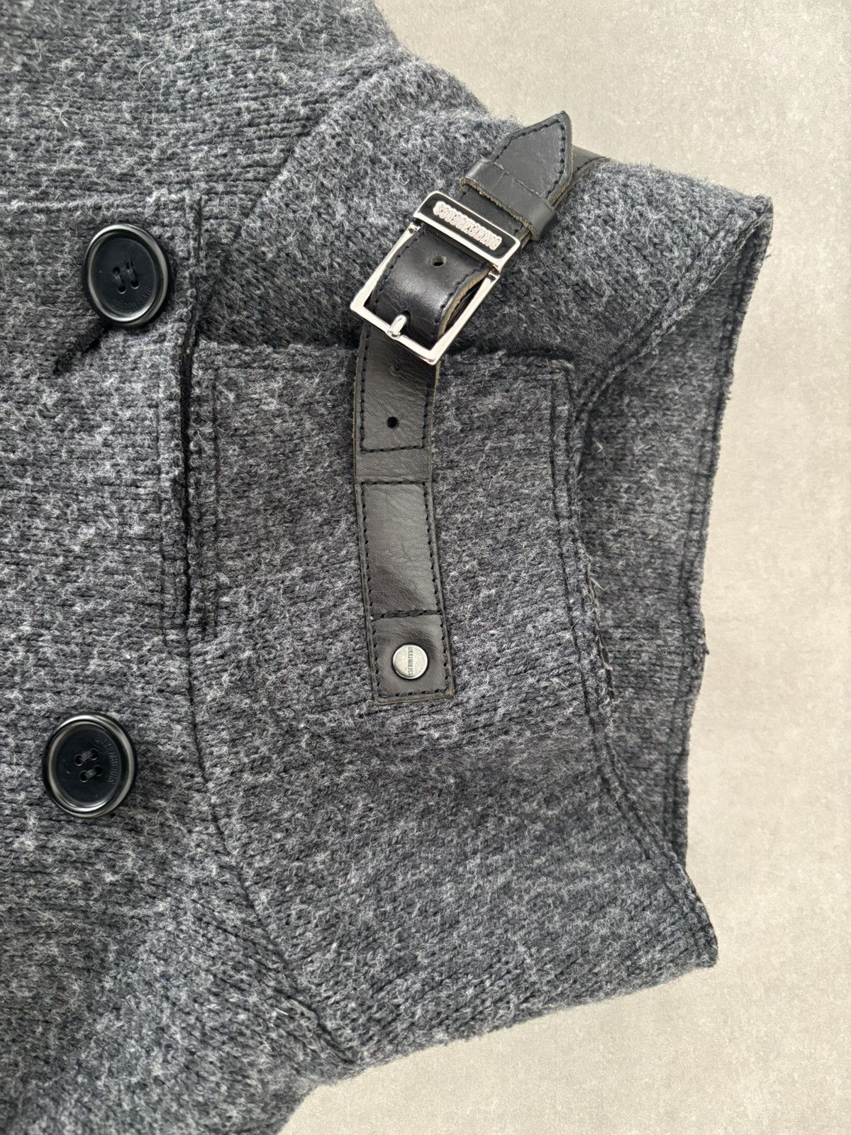 Dirk Bikkembergs grey woolblend Dirk Bikkembergs coat Size M / US 6-8 / IT 42-44 - 12 Thumbnail