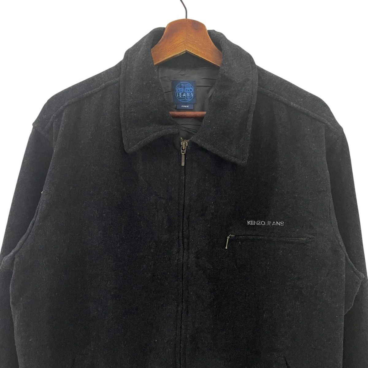 Kenzo Kenzo Jeans Wool Jacket Size US L / EU 52-54 / 3 - 2 Thumbnail
