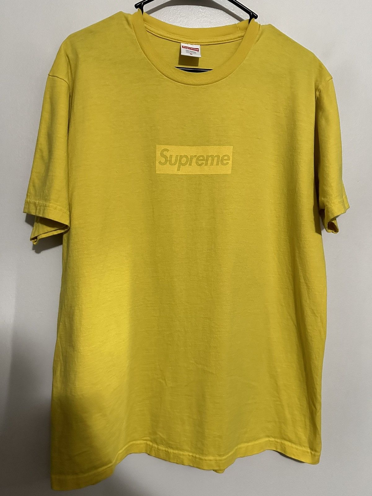Supreme Supreme Tonal Box Logo Tee Size US M / EU 48-50 / 2 - 1 Thumbnail