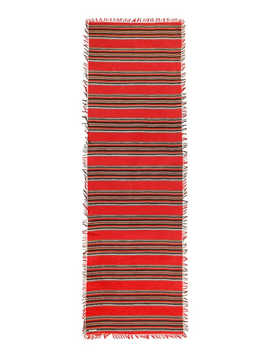 Kapital Kapital Rayon Fringe Scarf Pecos Stripe Size ONE SIZE - 4 Thumbnail