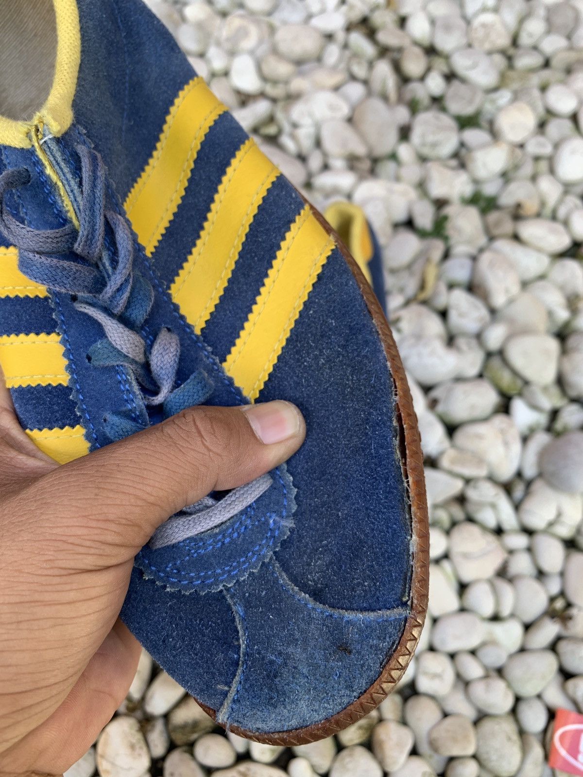 Adidas × Vintage 1970s Adidas Stockholm West Germany rare Size US 8 / EU 41 - 18 Thumbnail