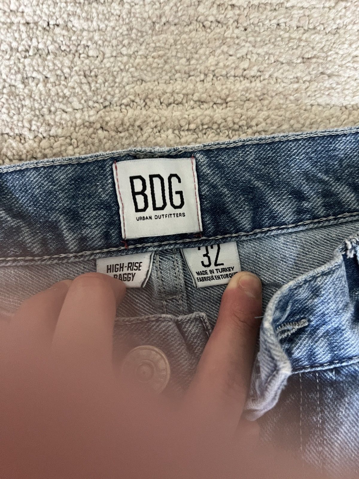 Bdg BDG Baggy Jeans Size US 34 / EU 50 - 4 Thumbnail