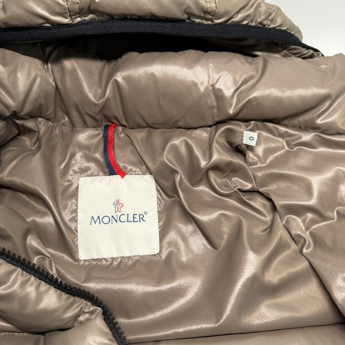 Moncler Moncler Bady Women’s Down Puffer Jacket Size 0 (XS) Beige Size XS / US 0-2 / IT 36-38 - 10 Thumbnail