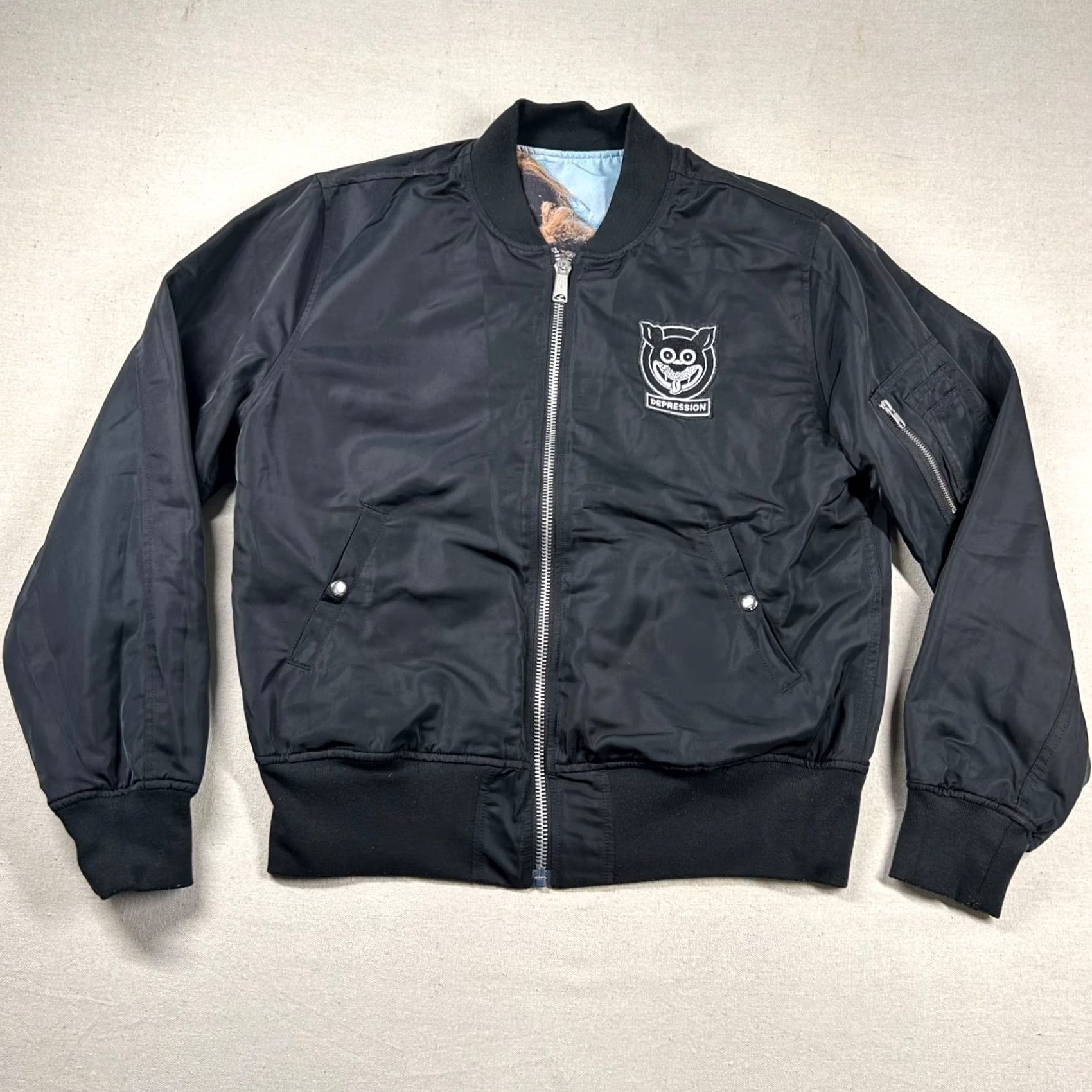 Fucking Awesome Vintage Jacket: Reversible Skateboarding - Stylish Bomber XXL Mens Size US XL / EU 56 / 4 - 3 Thumbnail