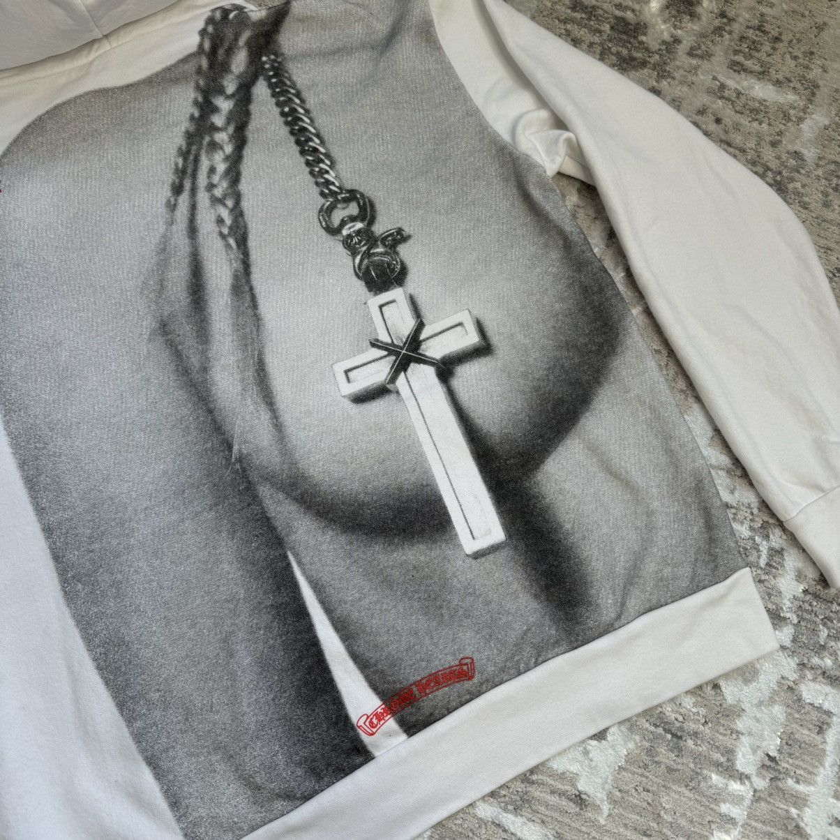 Chrome Hearts Laurie Lynn stark ‘love you’ pullover hoodie Size US M / EU 48-50 / 2 - 4 Thumbnail