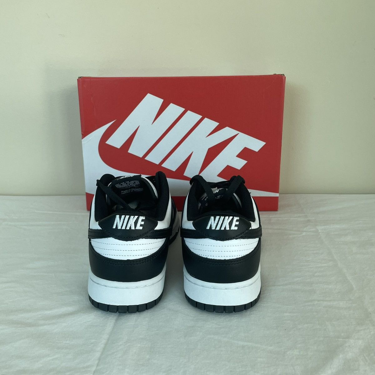 Nike Nike Dunk Low Black White Panda Mens US Size 12 DD1391-100 Size US 12 / EU 45 - 6 Thumbnail