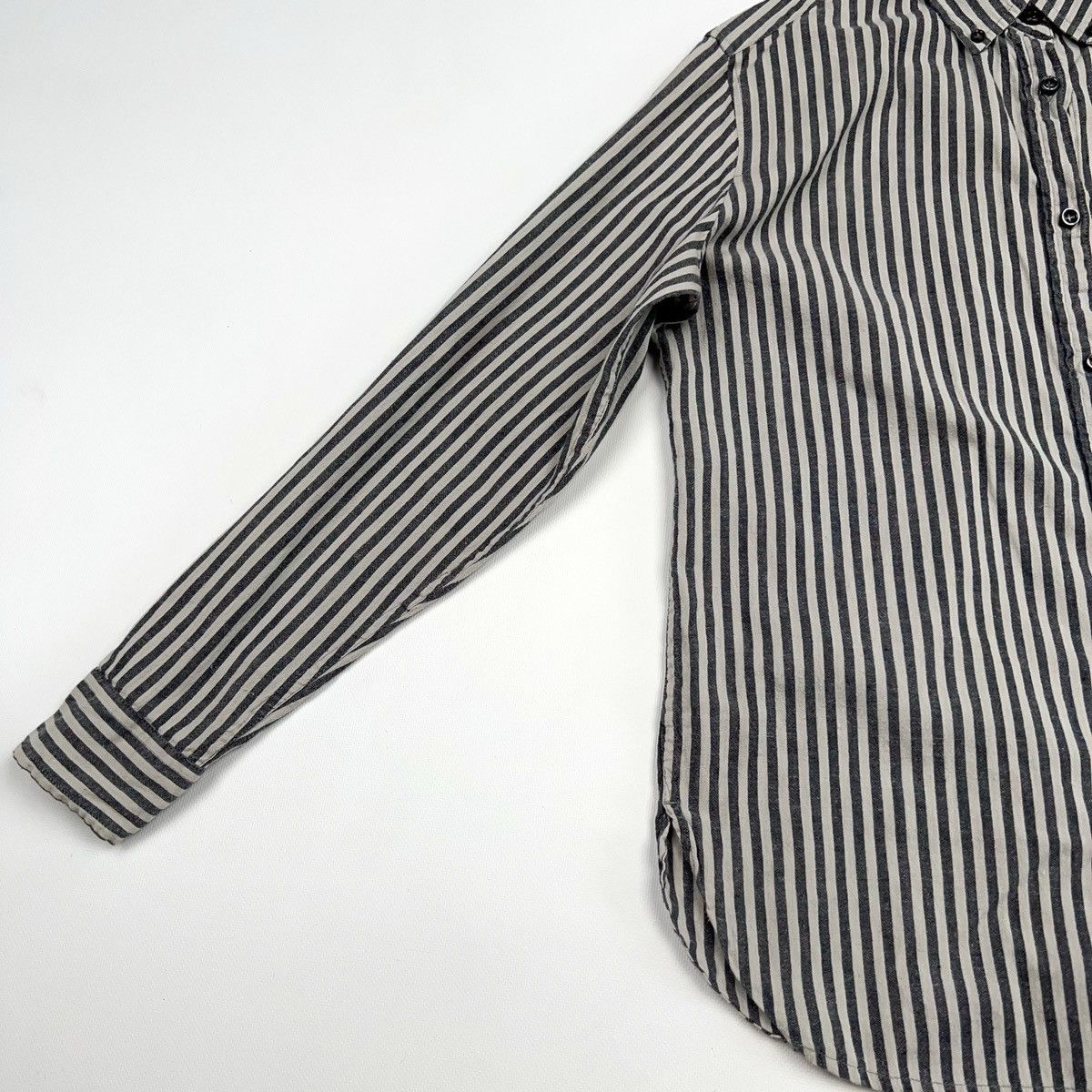 Isabel Marant Isabel Marant Etoile Stripped Gray Black Shirt Size XS / US 0-2 / IT 36-38 - 6 Thumbnail