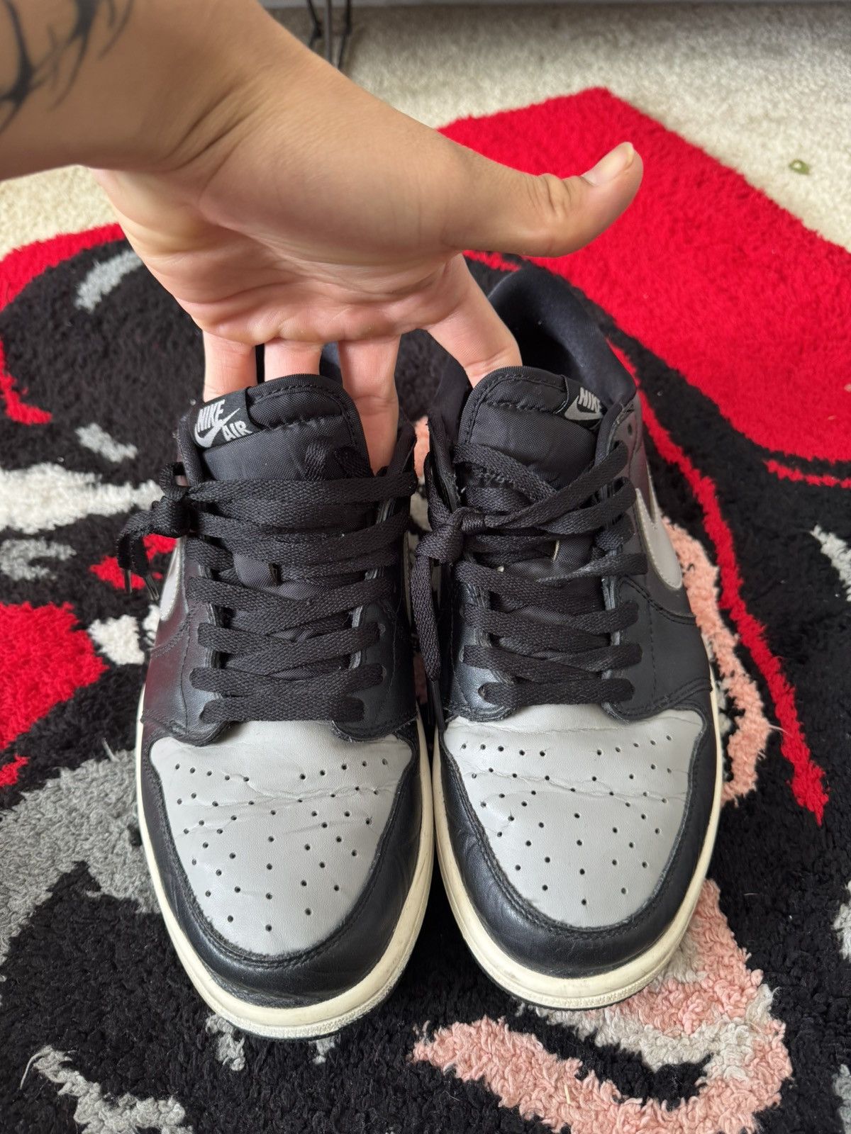 Jordan Brand Air Jordan 1 Shadow Low Size US 11 / EU 44 - 2 Thumbnail