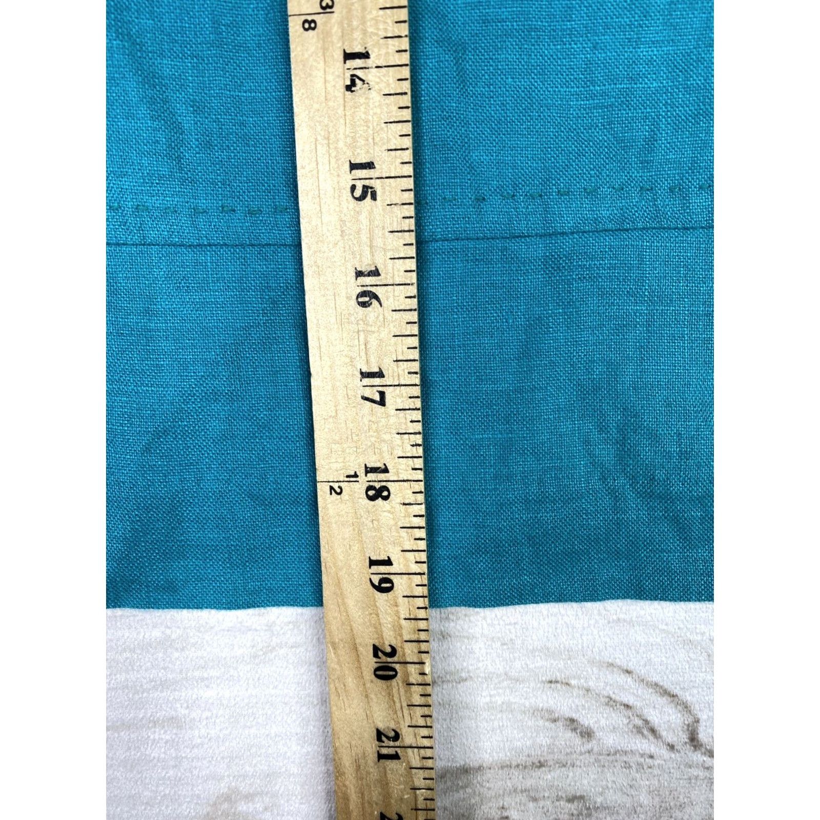 Banana Republic VINTAGE: Banana Republic Skirt Womens 12 Turquoise Green Linen Mini Lined Washable Size 34" / US 12 / IT 48 - 5 Thumbnail