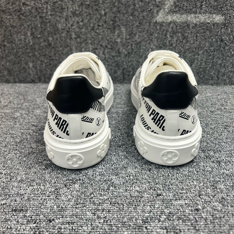 Louis Vuitton Louis Vuitton Black and White Time Out Sneakers Size US 8 / IT 38 - 3 Thumbnail