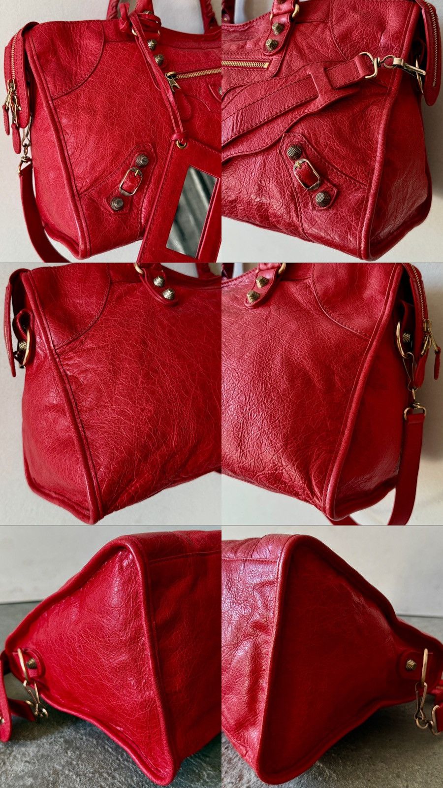 Balenciaga Balenciaga - 2000’s - Classic Motorcycle City - Lambskin Bag Size ONE SIZE - 21 Thumbnail