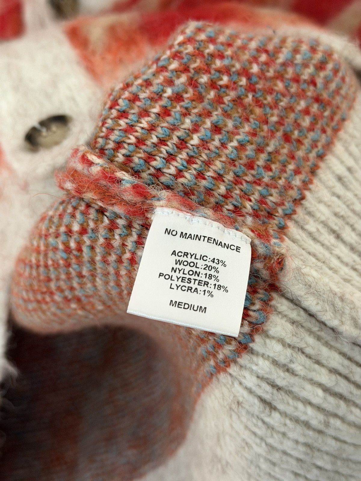 No Maintenance Still Shag Cardigan Size US M / EU 48-50 / 2 - 5 Thumbnail