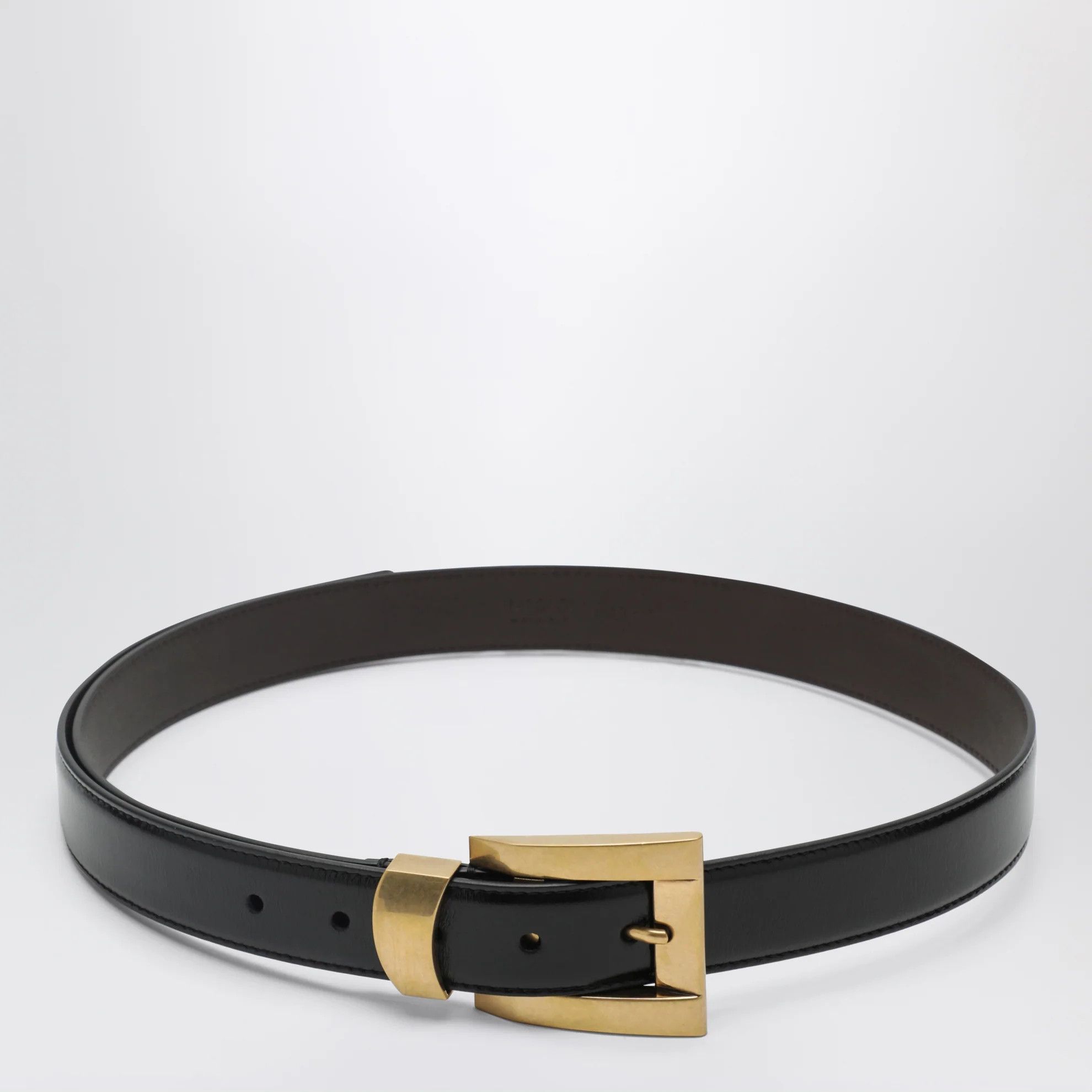 Versace Size : 85 / Leather Belt in Black Size ONE SIZE - 4 Thumbnail