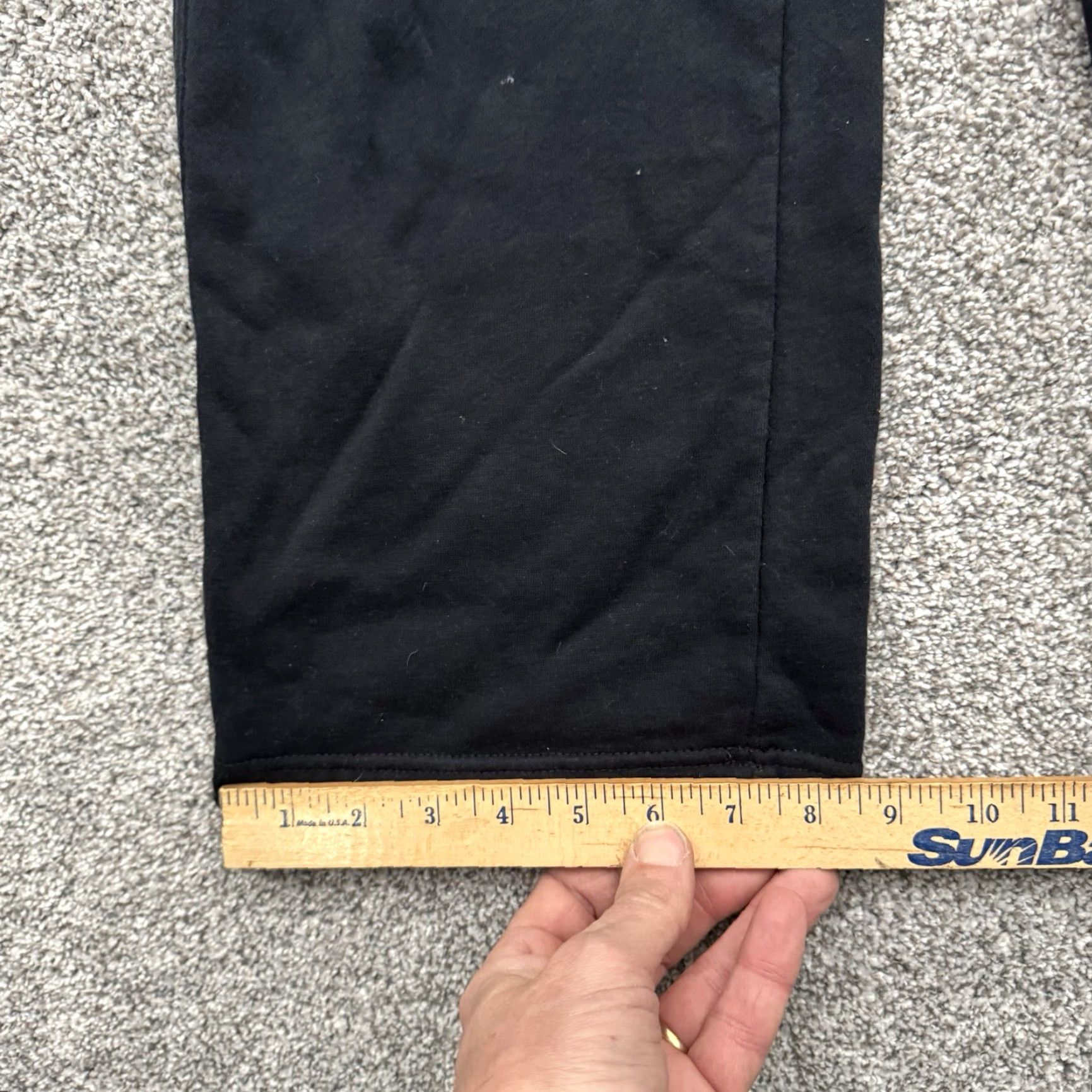 Nike VINTAGE Nike The Athletic Dept Drill Pants XS Sweatpants Drawstring Black Streetwear Swoosh Men Boys Mens Size US 27 - 3 Thumbnail