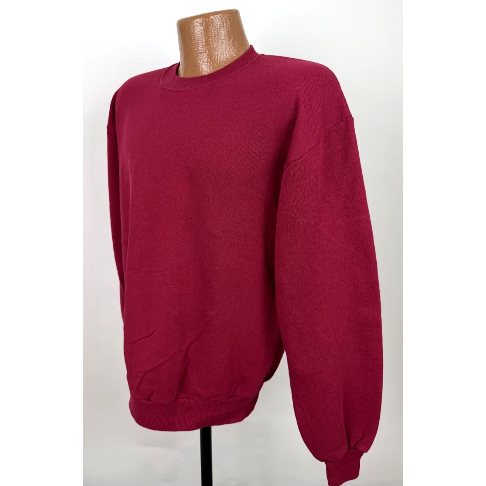 Jerzees VINTAGE Jerzees Sweatshirt Mens Large 90s Berry Red Crewneck USA Made Size US L / EU 52-54 / 3 - 5 Thumbnail