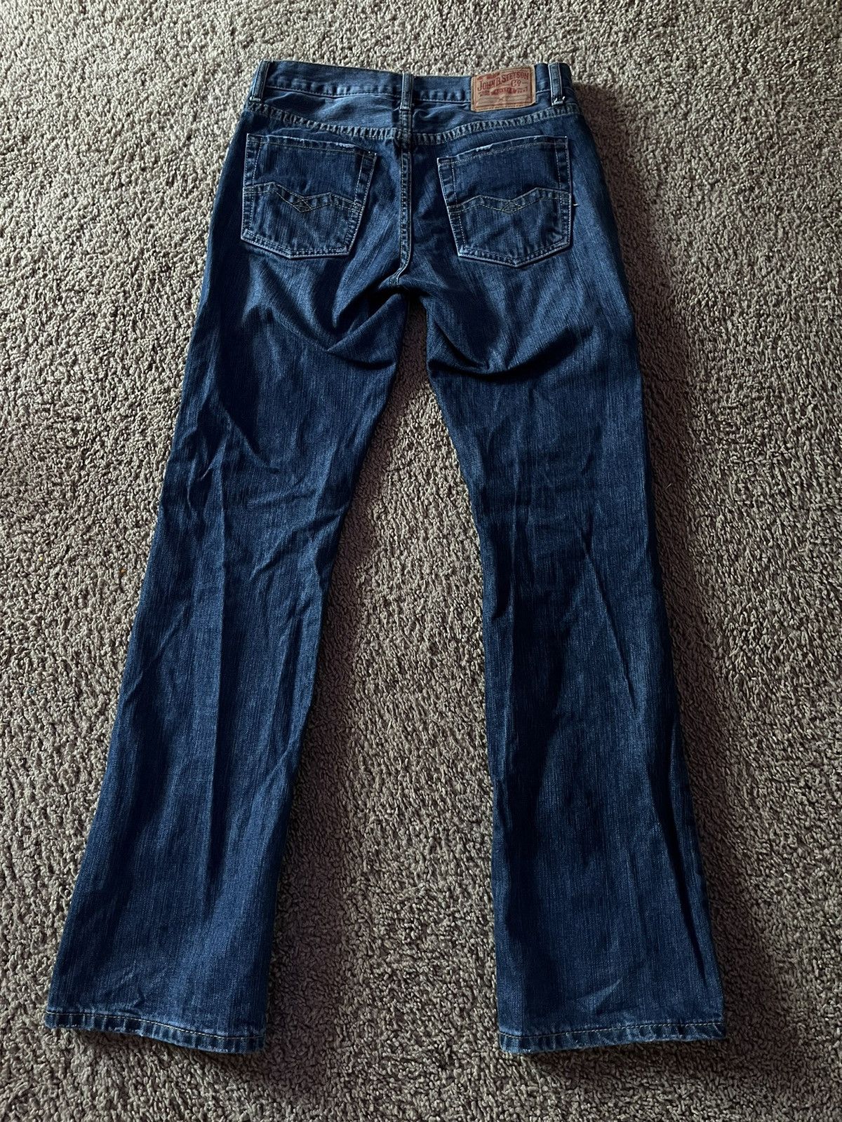 Image of Made In USA x Stetson 1014 Rocker Jeans in Blue, Men's (Size 30)