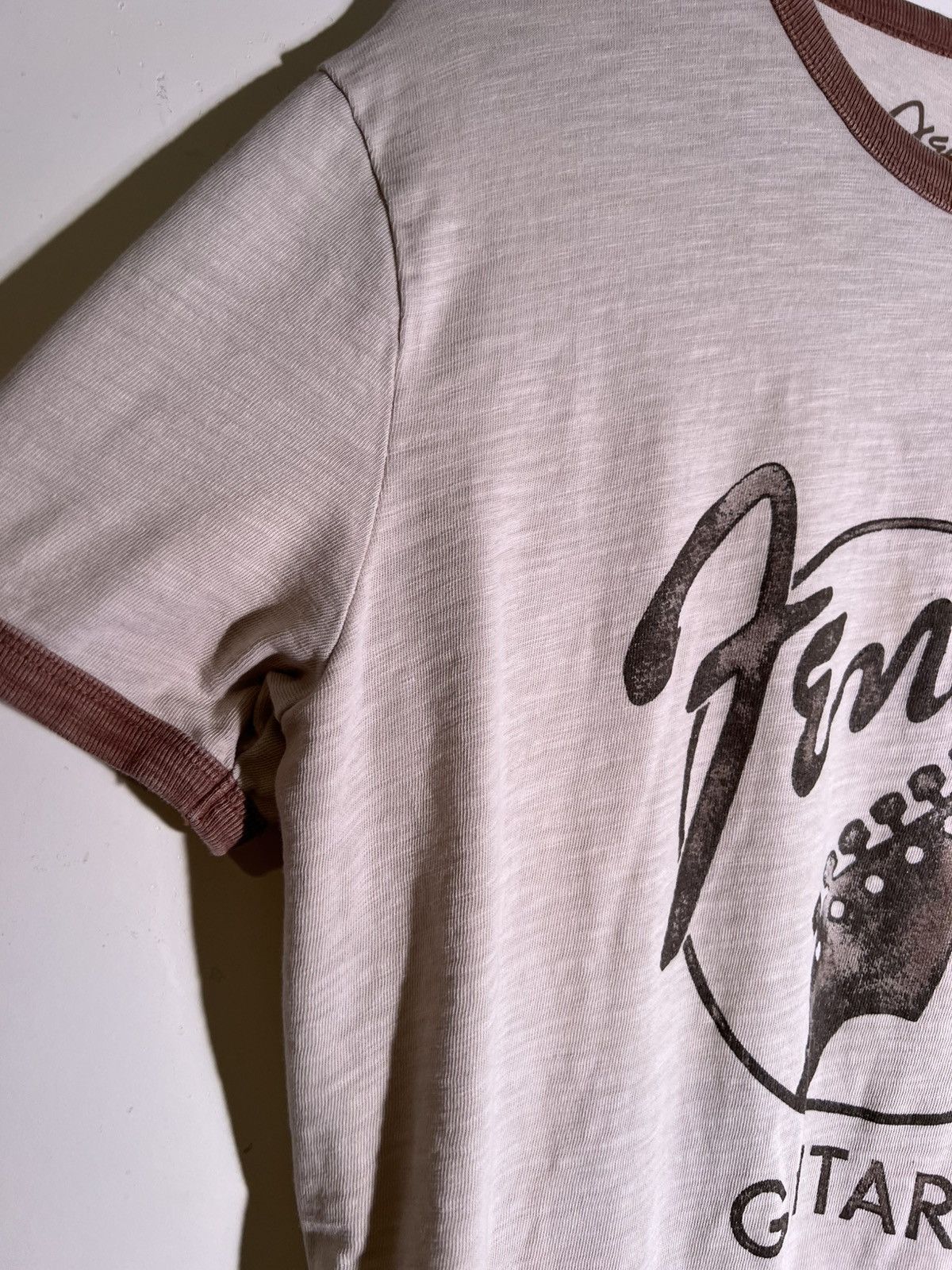 Vintage Y2K 2000's VTG Vintage Style Fender Guitars Lucky Brand Tee Size US L / EU 52-54 / 3 - 6 Thumbnail