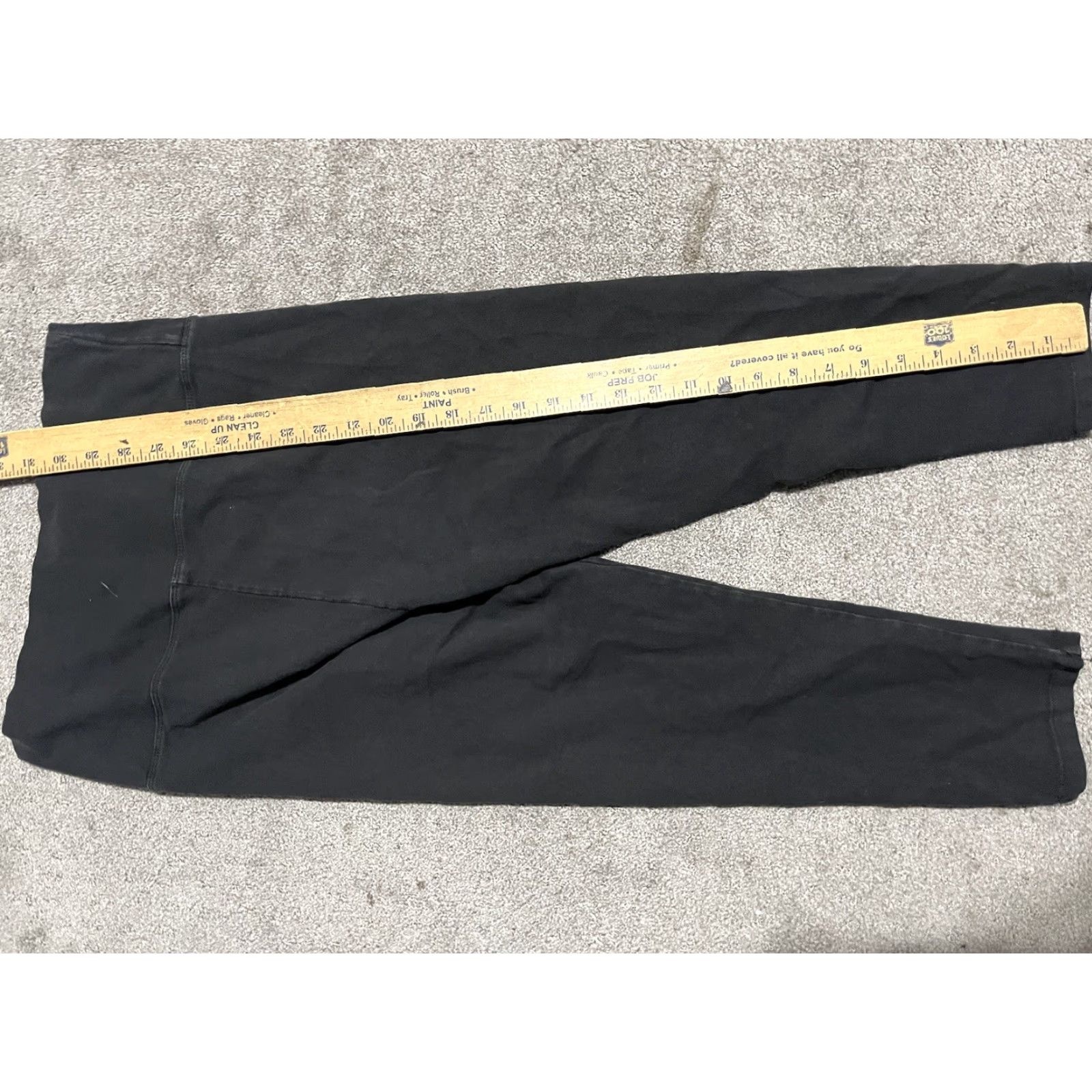 Victoria's Secret Victoria's Secret Women's Capris Leggings Black Cotton Stretch M Activewear Size 32" / US 10 / IT 46 - 4 Thumbnail