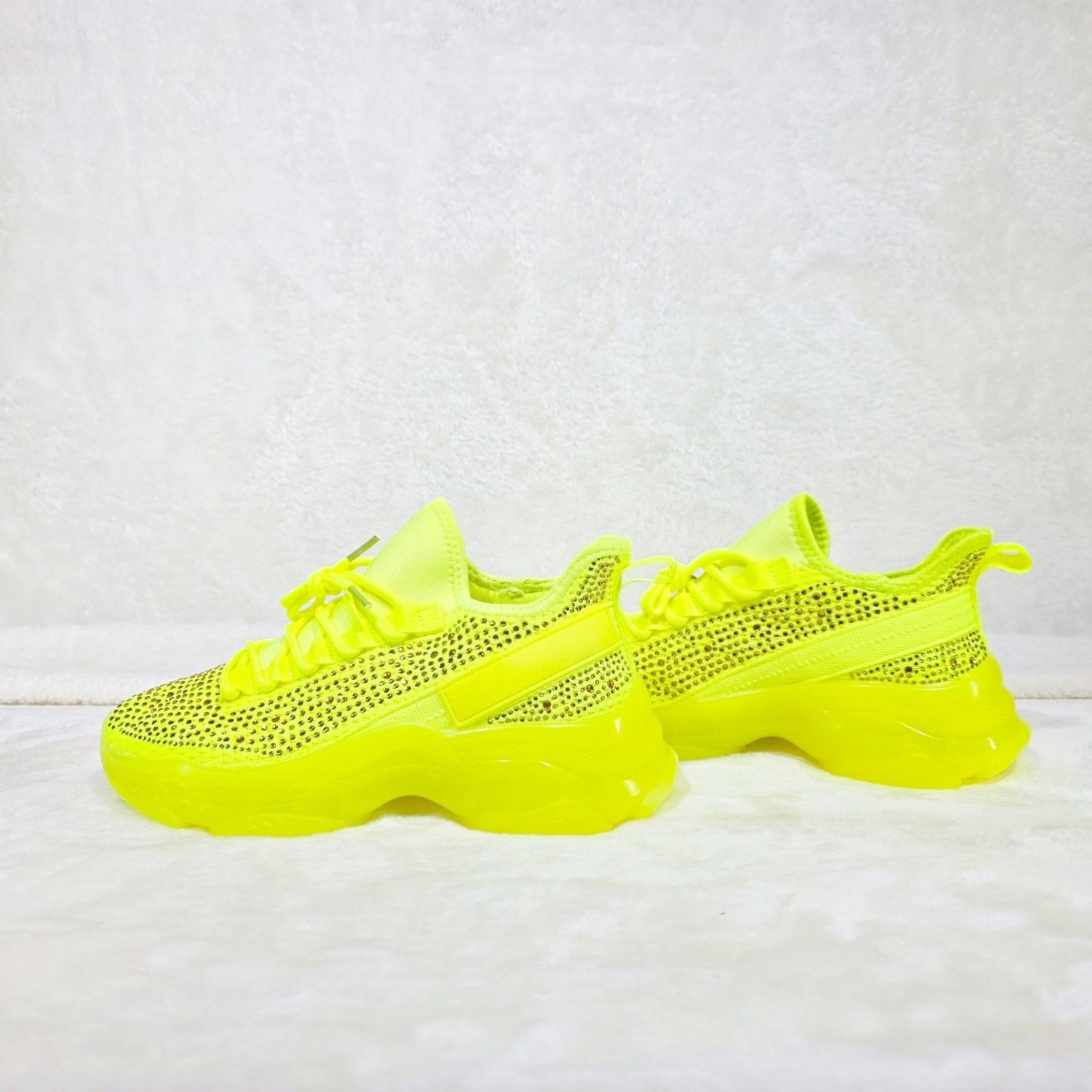 Other Frey Bright Neon Yellow Jelly Sole Slip On Pull Tie Comfy R Size US 6 / IT 36 - 2 Thumbnail