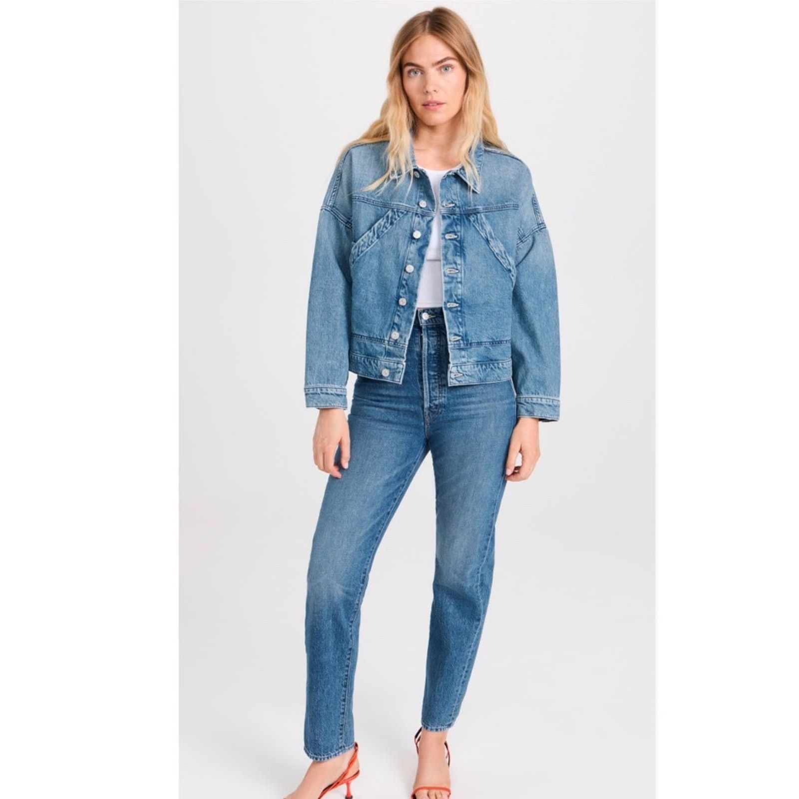 MOTHER NEW MOTHER SUPERIOR The Tune Up Hover Cuff Jean - 25 - $258 Size 25" / US 0 / IT 36 - 10 Thumbnail