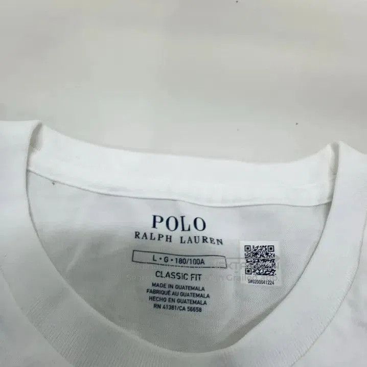 Polo Ralph Lauren Polo Ralph Lauren SS22 Men's White Embroidered T. Size US L / EU 52-54 / 3 - 4 Thumbnail