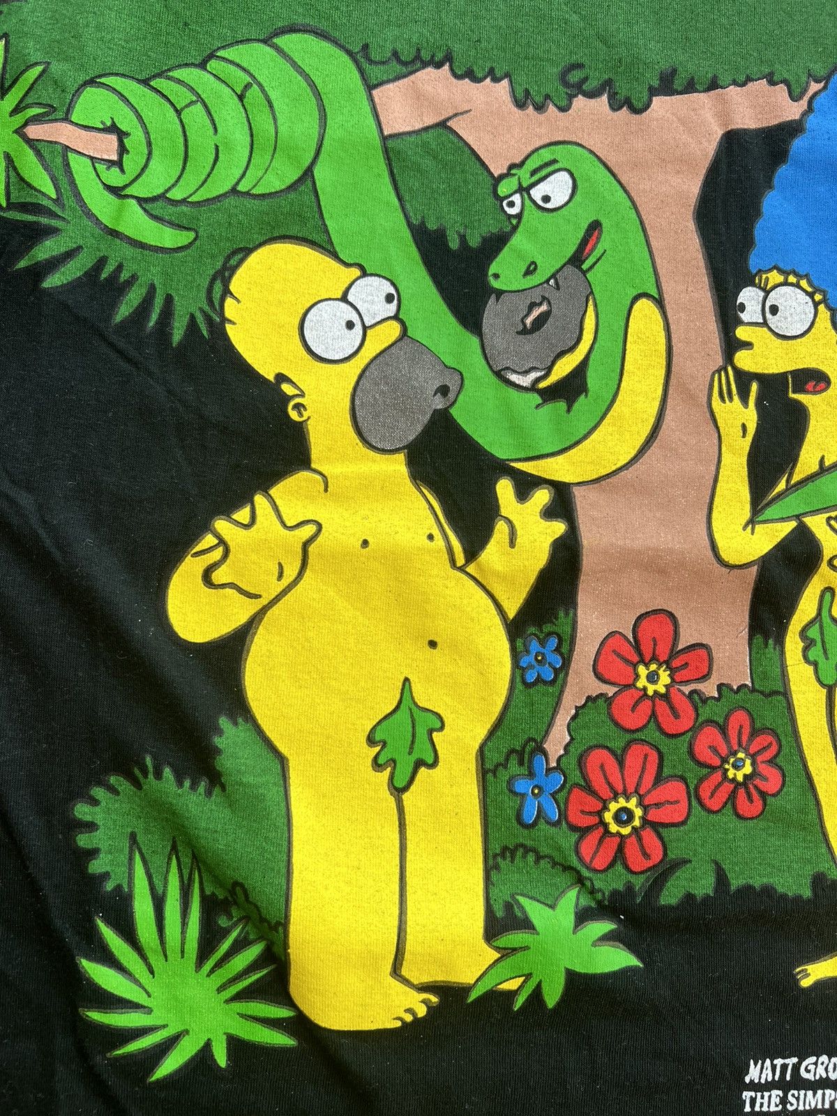 Cartoon Network × The Simpsons × Vintage Vintage T-shirt The Simpsons Matt Groening 1999 Size US M / EU 48-50 / 2 - 4 Thumbnail
