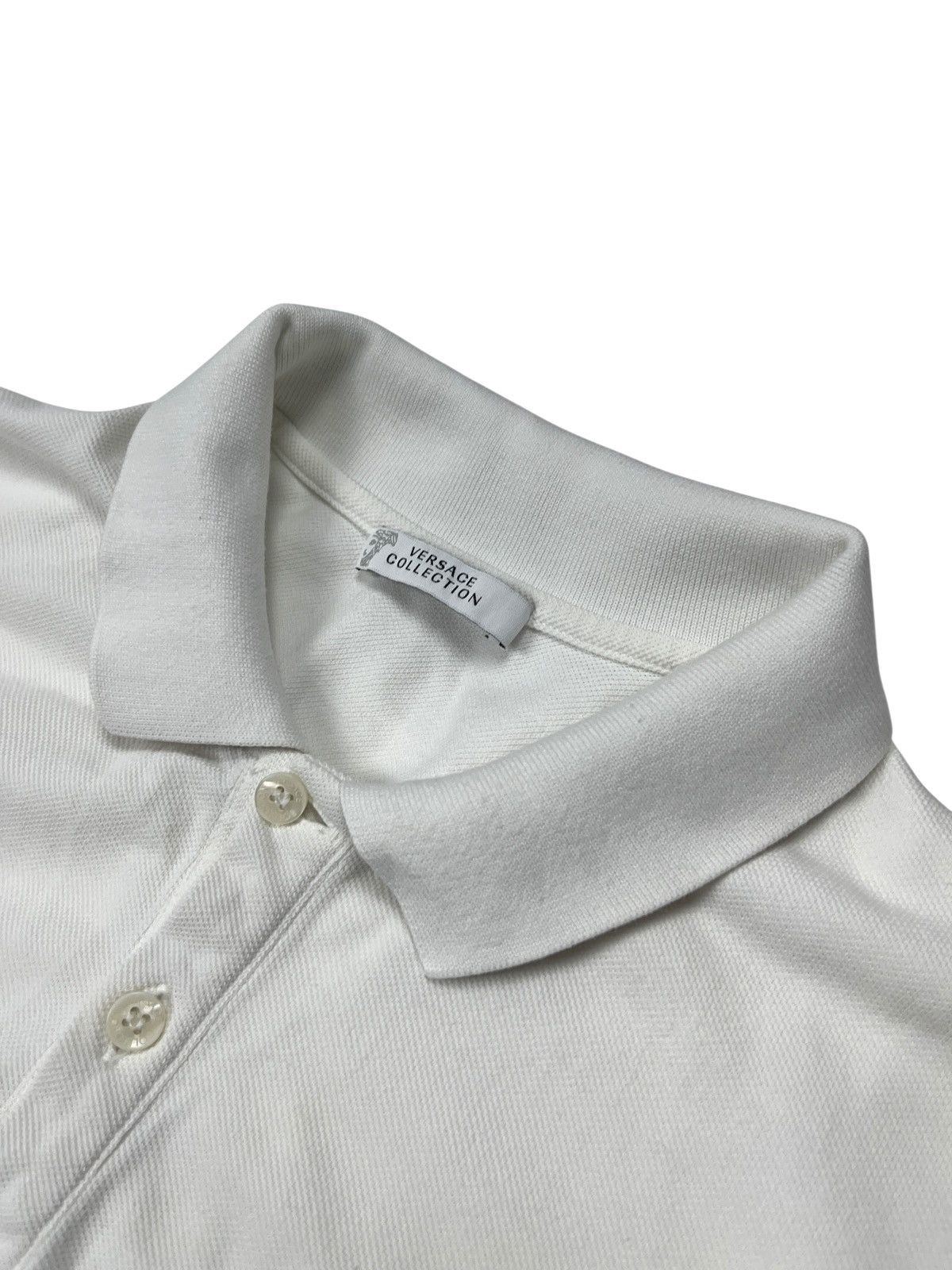 Versace × Versace Jeans Couture Gianni Versace Polo Shirt Medusa Logo Patterned Collar Size US L / EU 52-54 / 3 - 5 Thumbnail