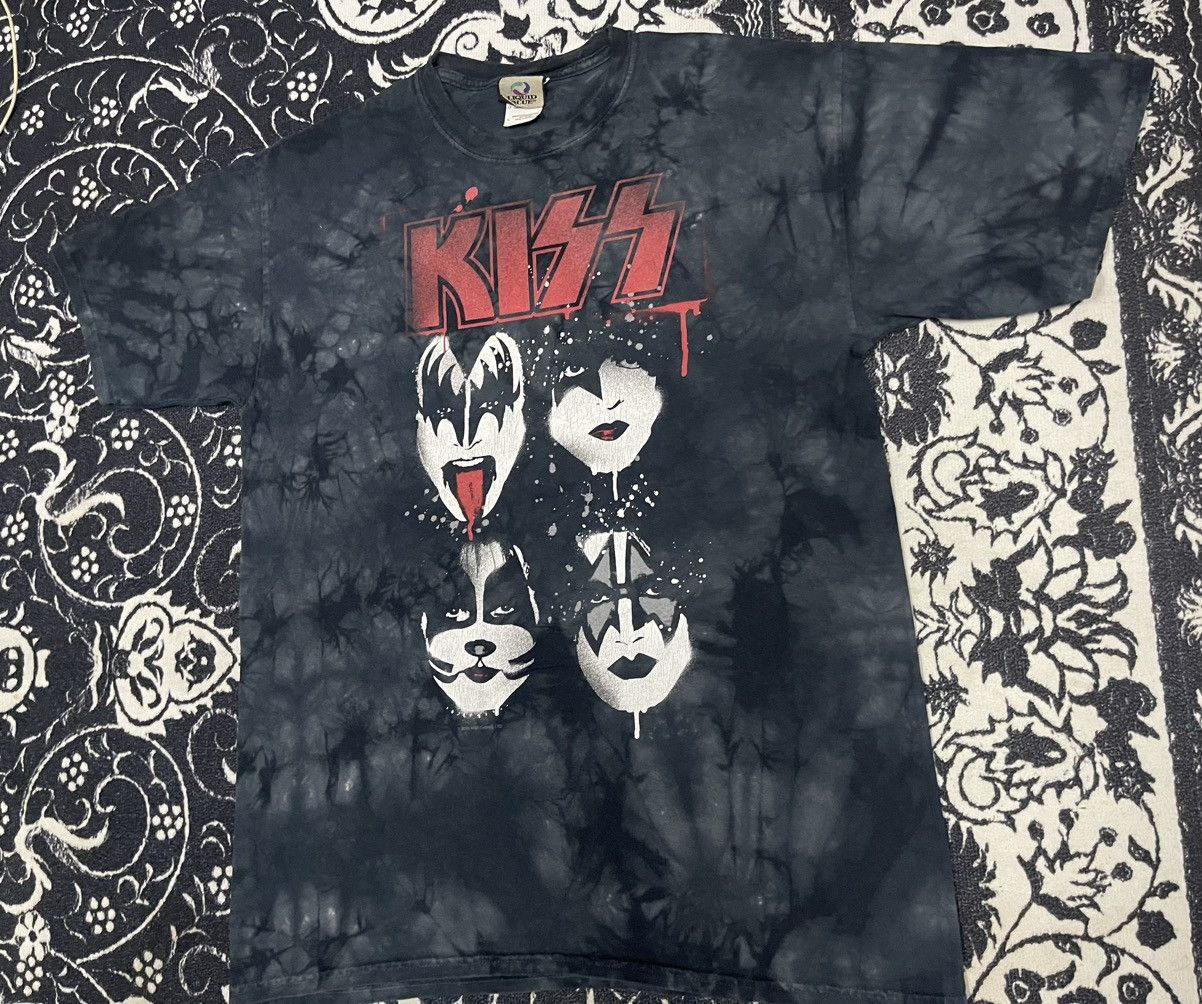 KISS Y2K KISS 2013 TYE DIE SHIRT RARE DESIGN Size US L / EU 52-54 / 3 - 5 Thumbnail