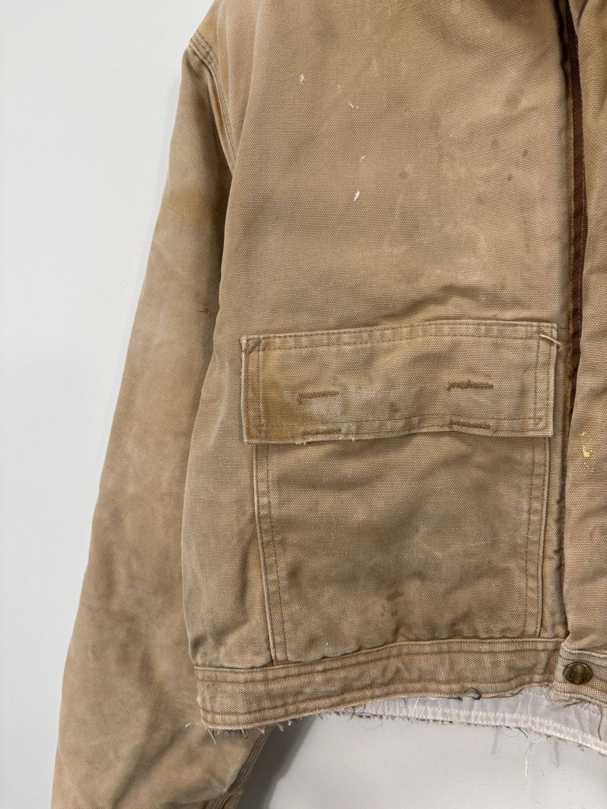Carhartt Vintage 90s Carhartt Made In USA Faded Boxy Cropped Jacket Size US L / EU 52-54 / 3 - 6 Thumbnail