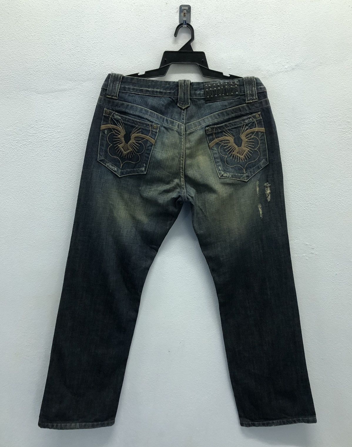 Nine Lives Vintage Nine Lives Denim Pants Size US 34 / EU 50 - 2 Thumbnail