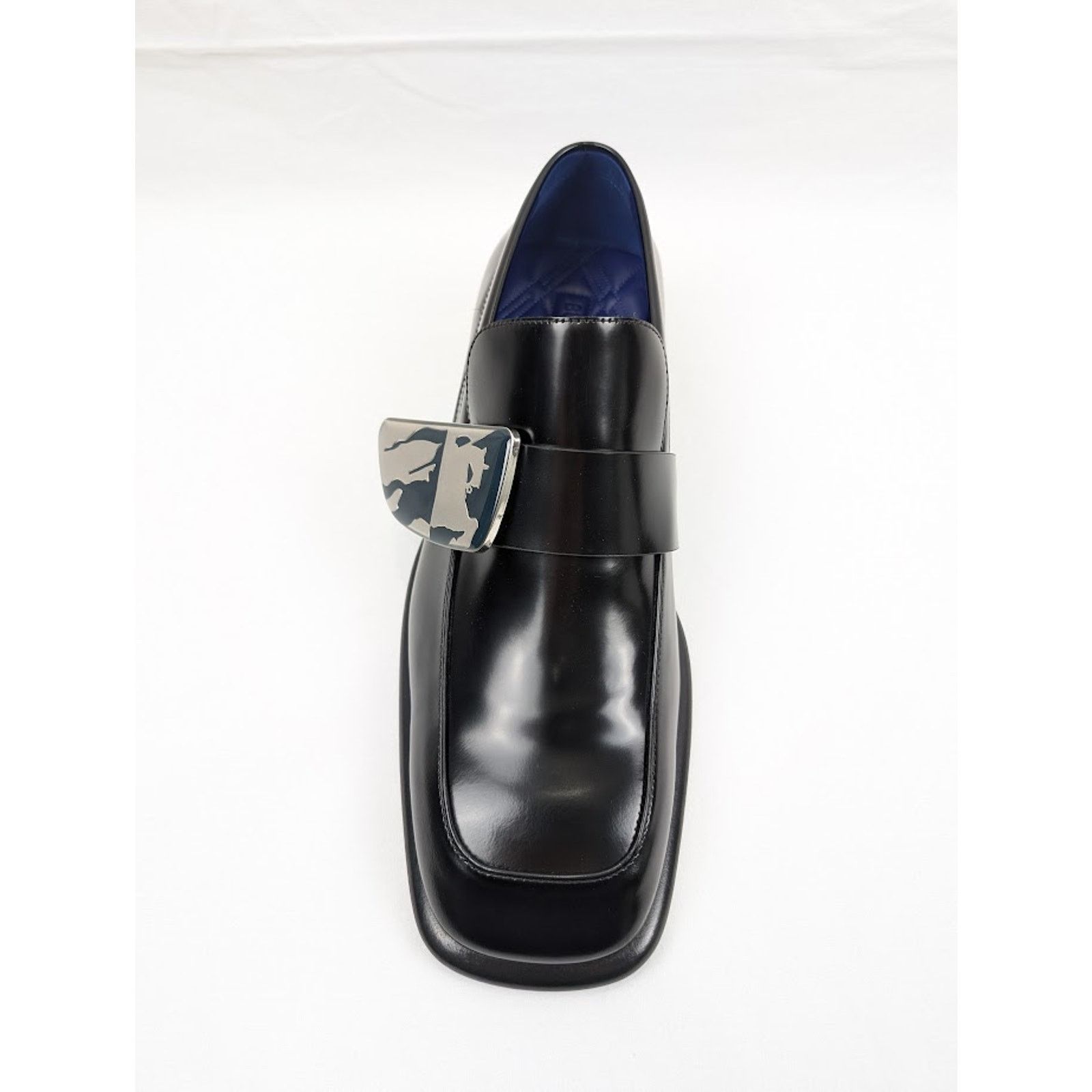 Burberry o1rshd1 Leather Loafers Shoes in Black Size US 12.5 / EU 45-46 - 6 Thumbnail
