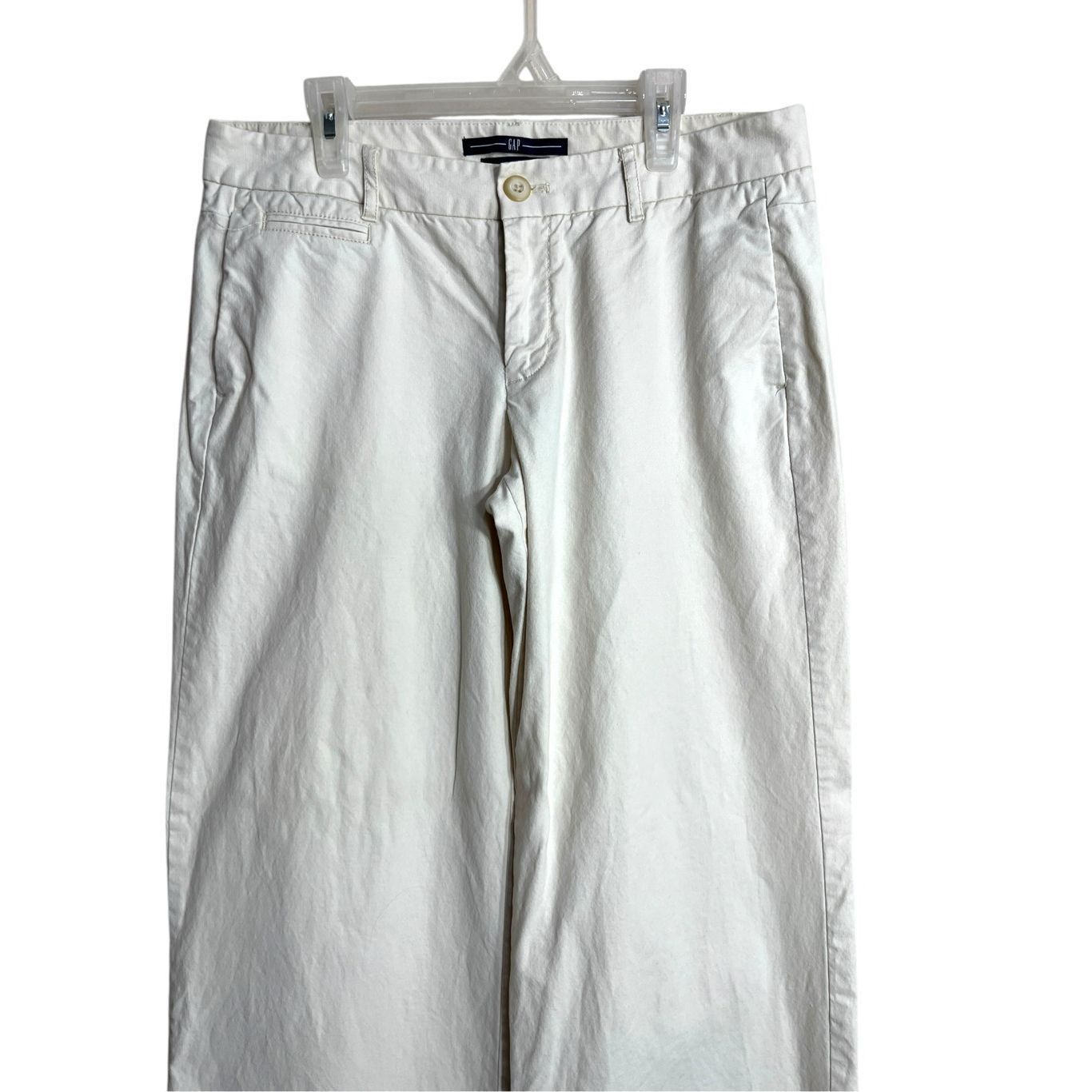 Gap Gap Y2K Wide Leg Mid Rise Trousers Pants Size 6 Size 28" / US 6 / IT 42 - 3 Thumbnail