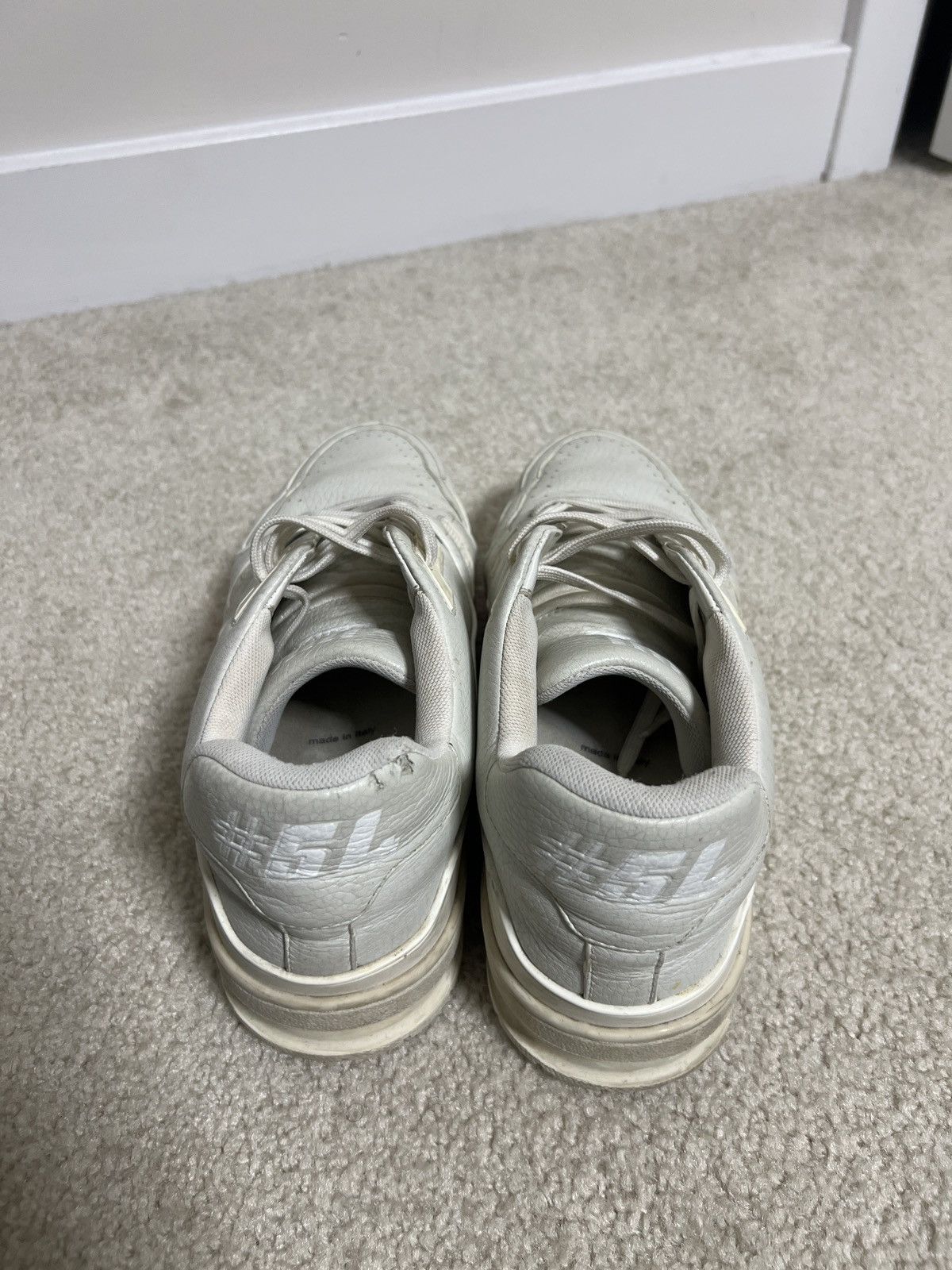 Louis Vuitton Louis Vuitton Beige Cream Trainer Sneaker Size US 8 / EU 41 - 3 Thumbnail