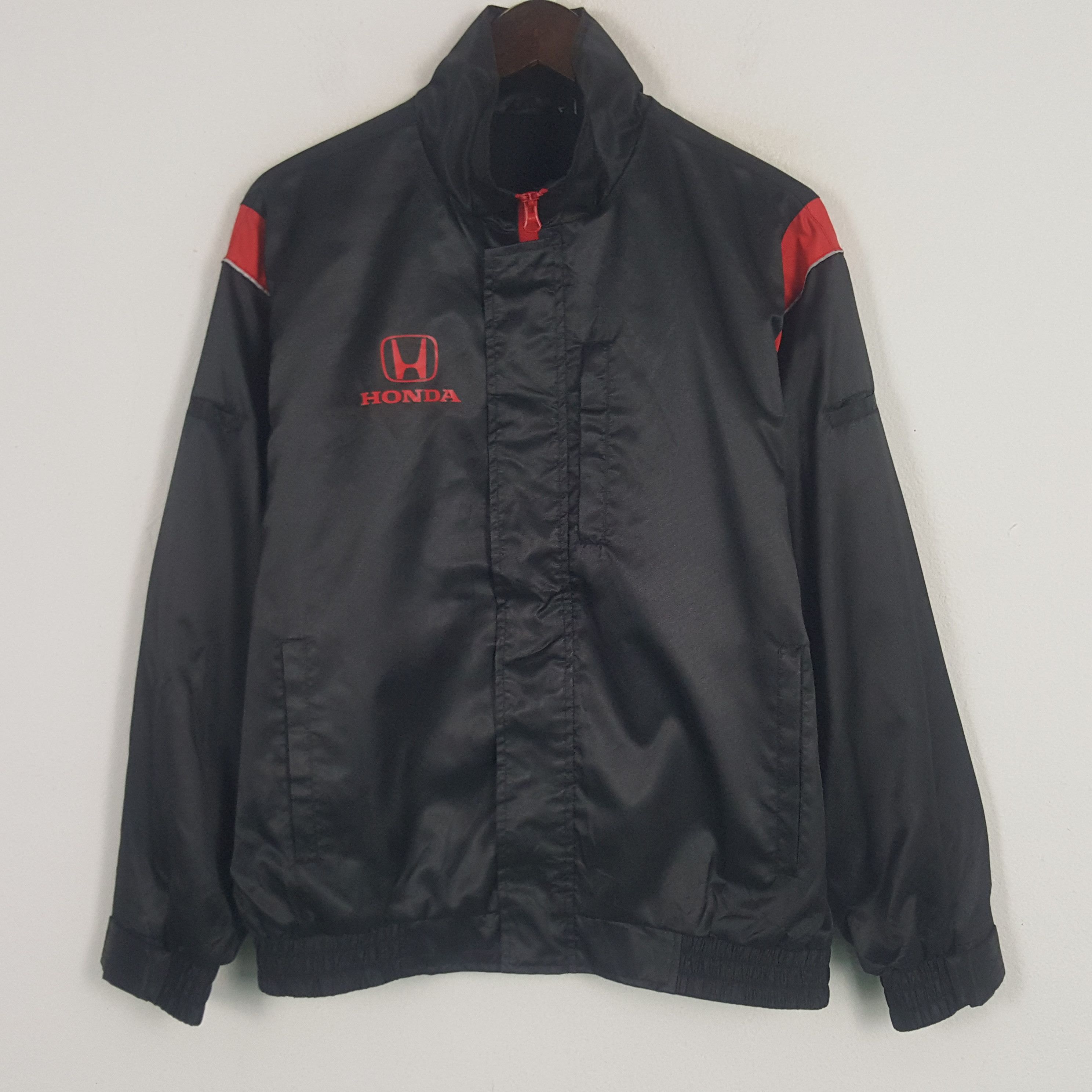 Honda × Vintage Vintage Honda Racing Sport Zipper Jacket Size US L / EU 52-54 / 3 - 3 Thumbnail