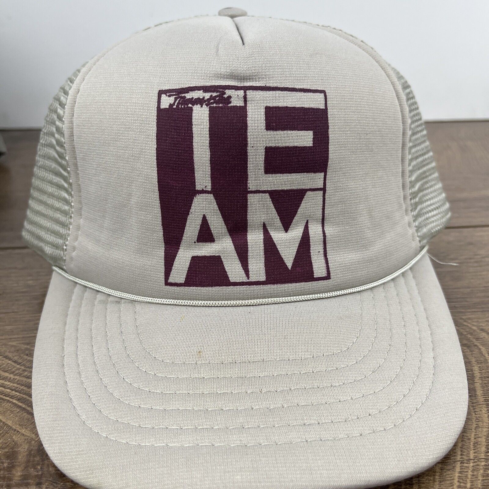Other TEAM Hat TEAM Gray Hat Adjustable Snapback Adult Size Hat Gr Size ONE SIZE - 5 Thumbnail