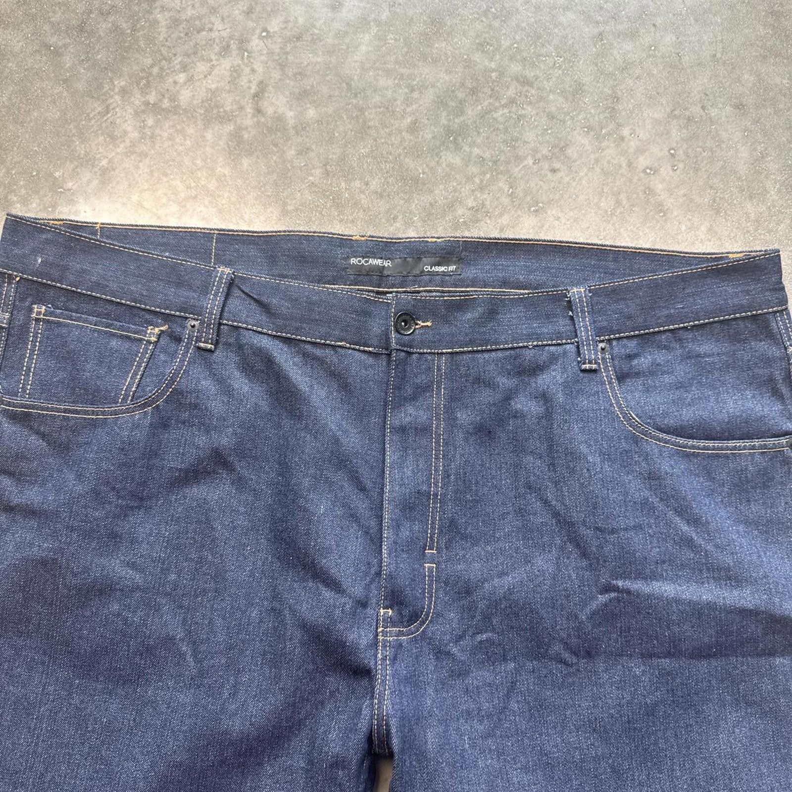 Rocawear Blue Rocawear Straight Leg Jeans With Unique Back Pocket Size US 44 / EU 60 - 3 Thumbnail
