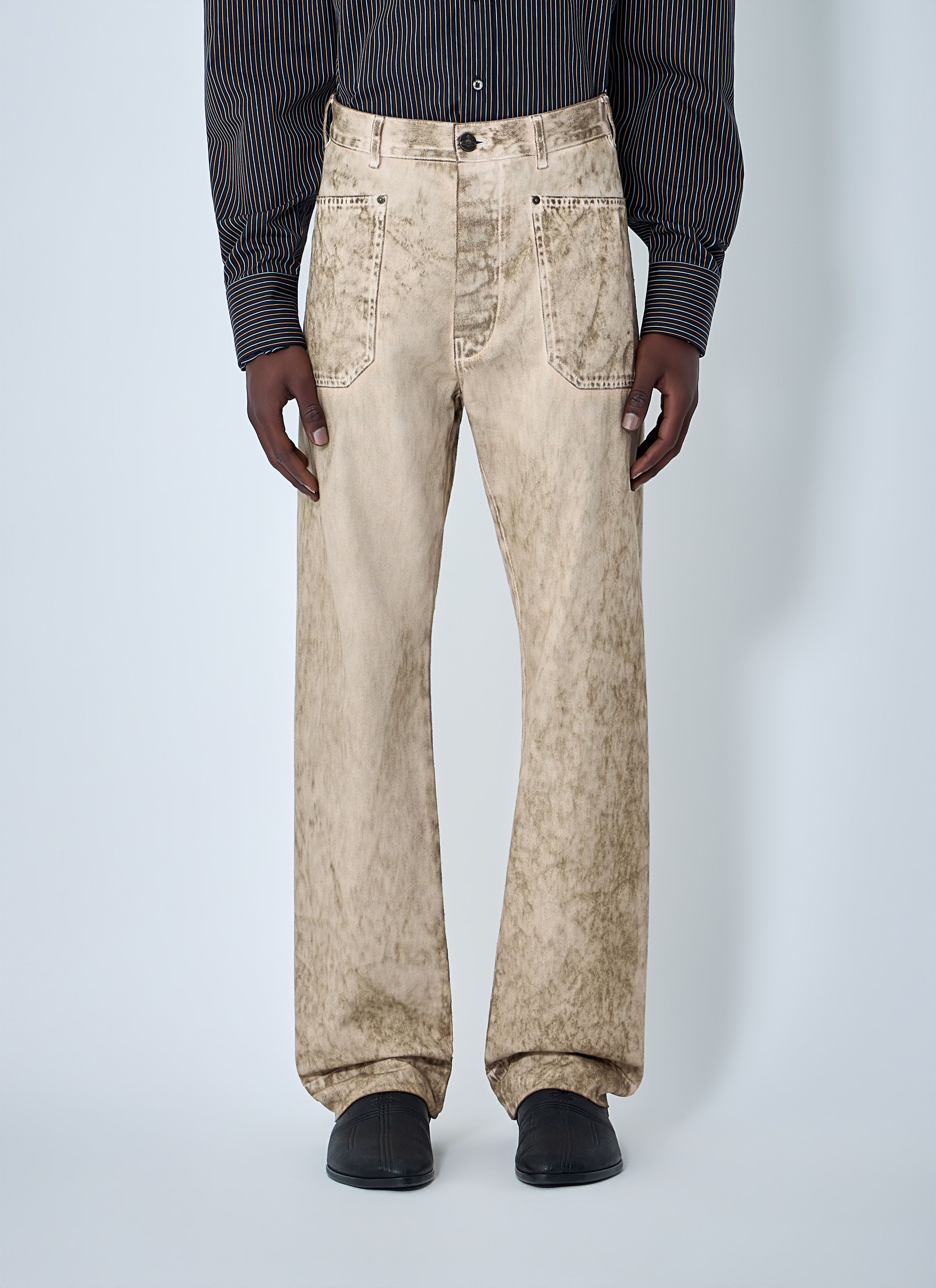 Vivienne Westwood Wide-Leg Denim Jeans Size US 28 / EU 44 - 1 Thumbnail